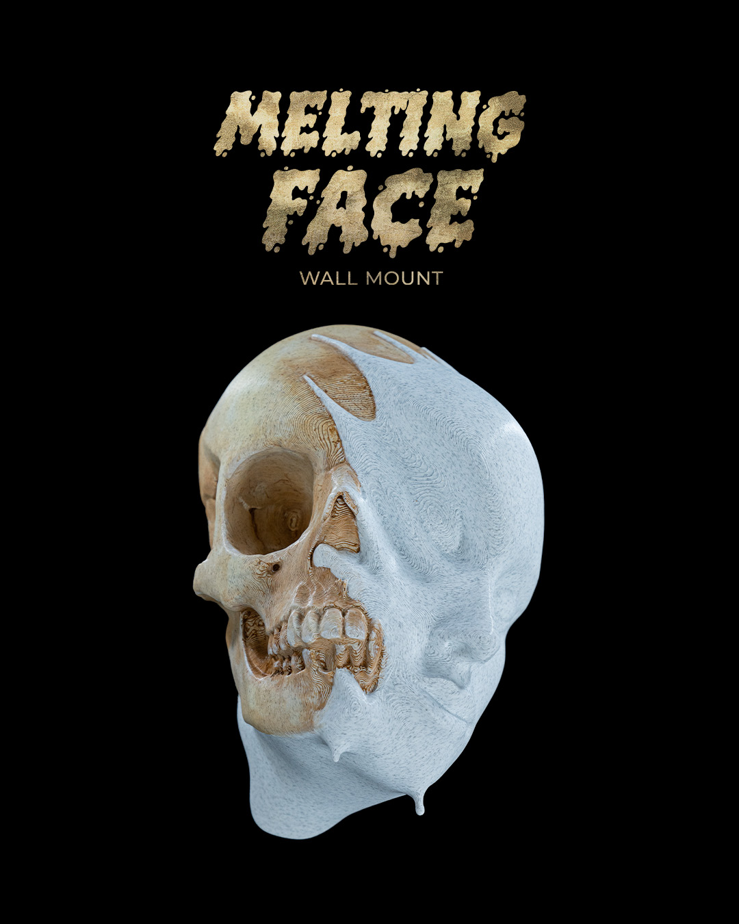 Melting Face Wall Mount