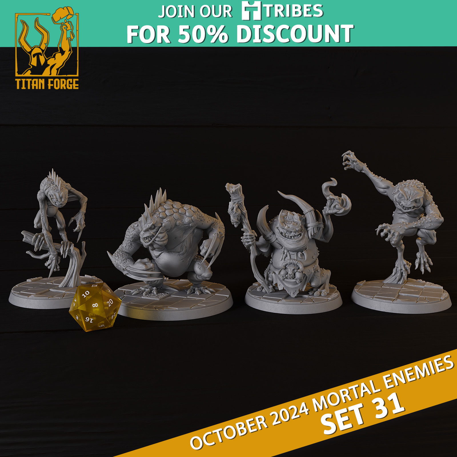RPG - Monsters DnD 5e - Mortal Enemies Set 31