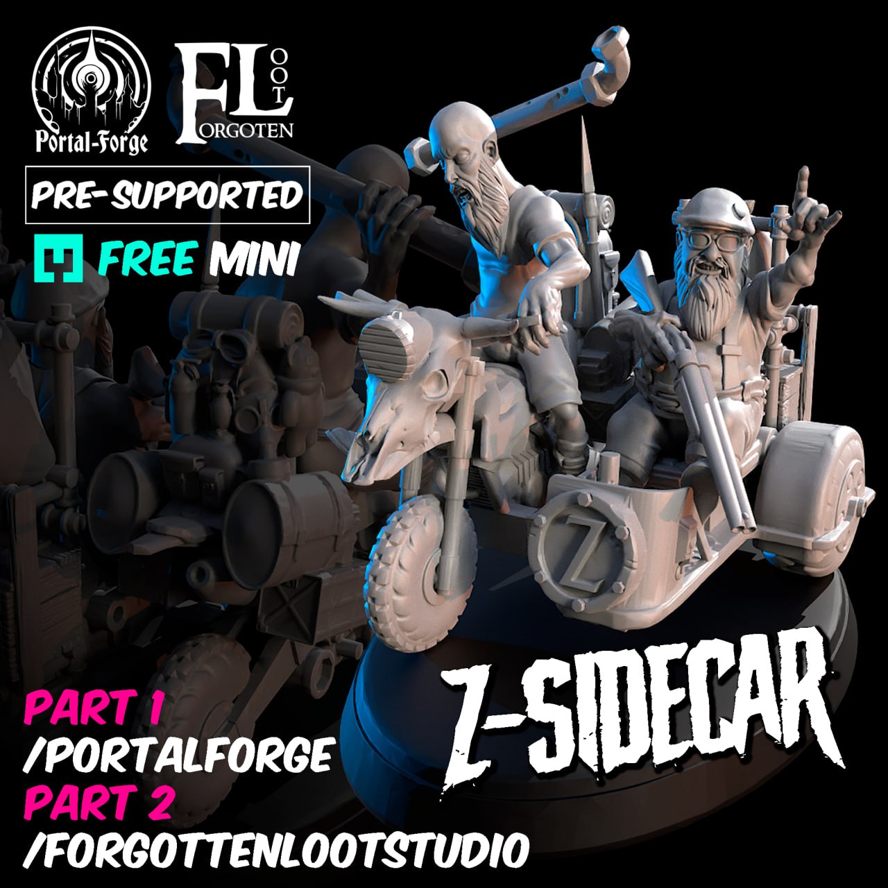 (FREE DOWNLOAD) Z-Sidecar (PART 2) - Presupported