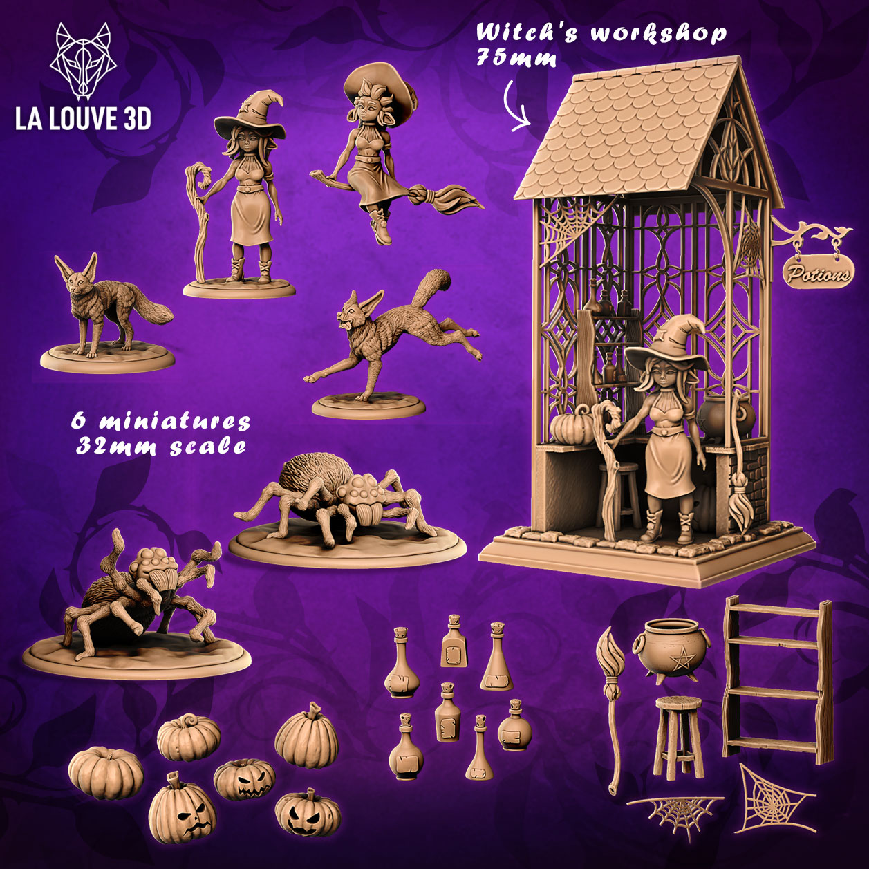 Halloween theme : miniatures and diorama workshop