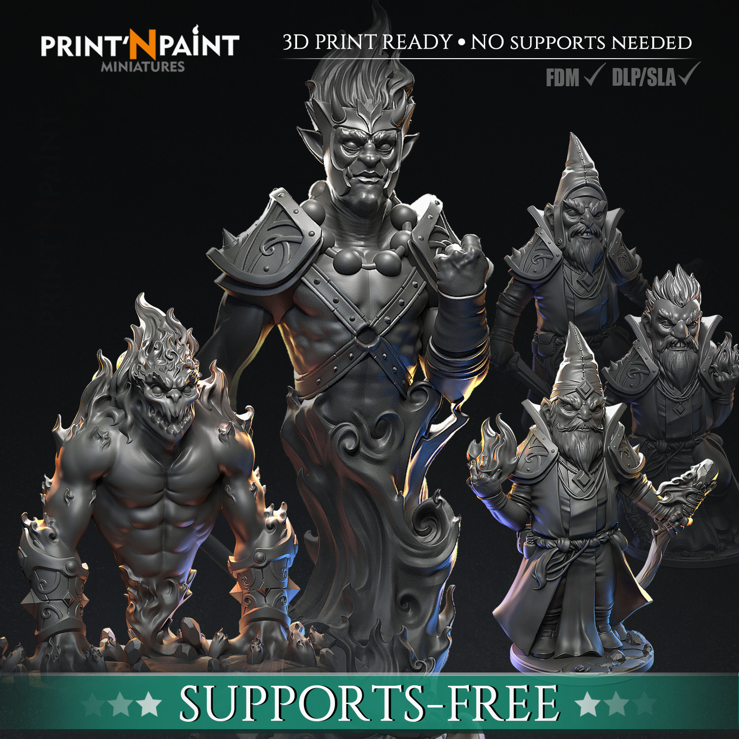 5 Mini Bundle - Rite of Flames | Support free + Multi