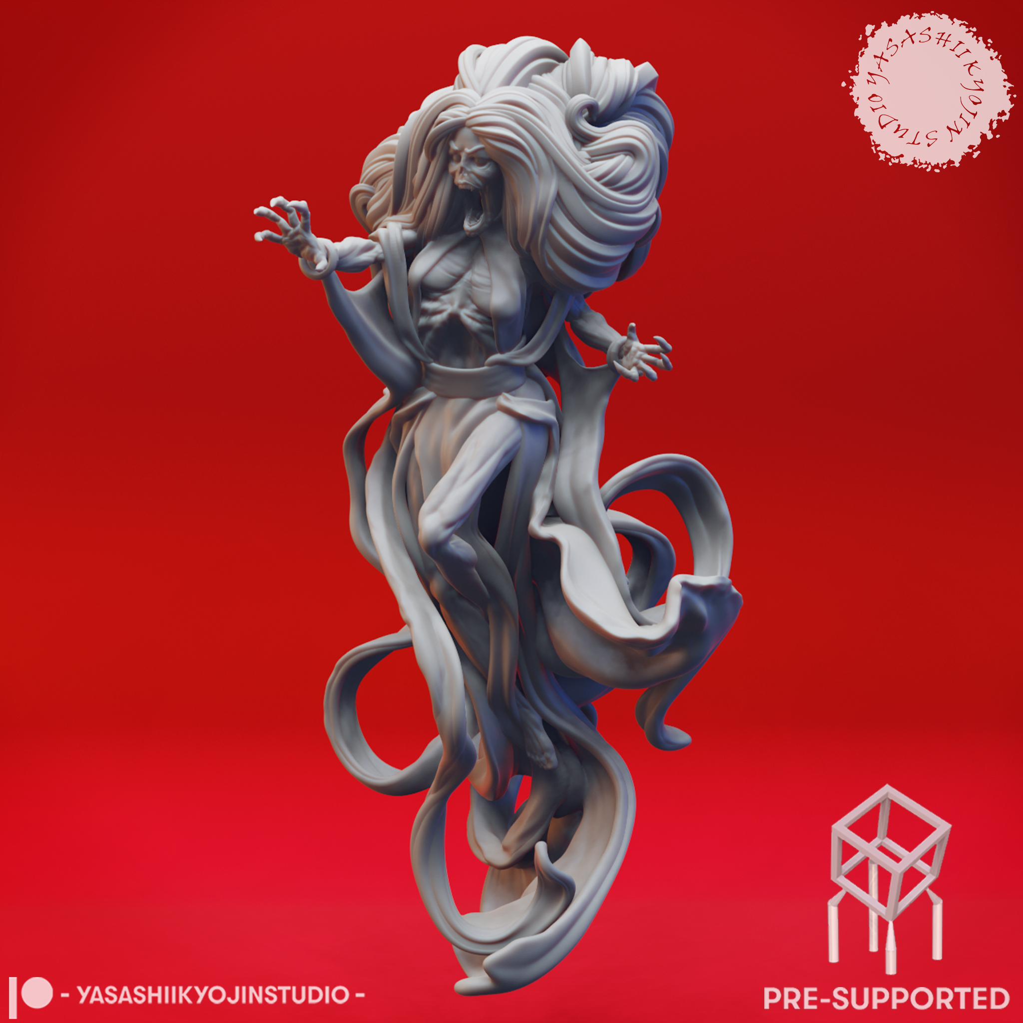 Banshee - Tabletop Miniature (Pre-Supported)