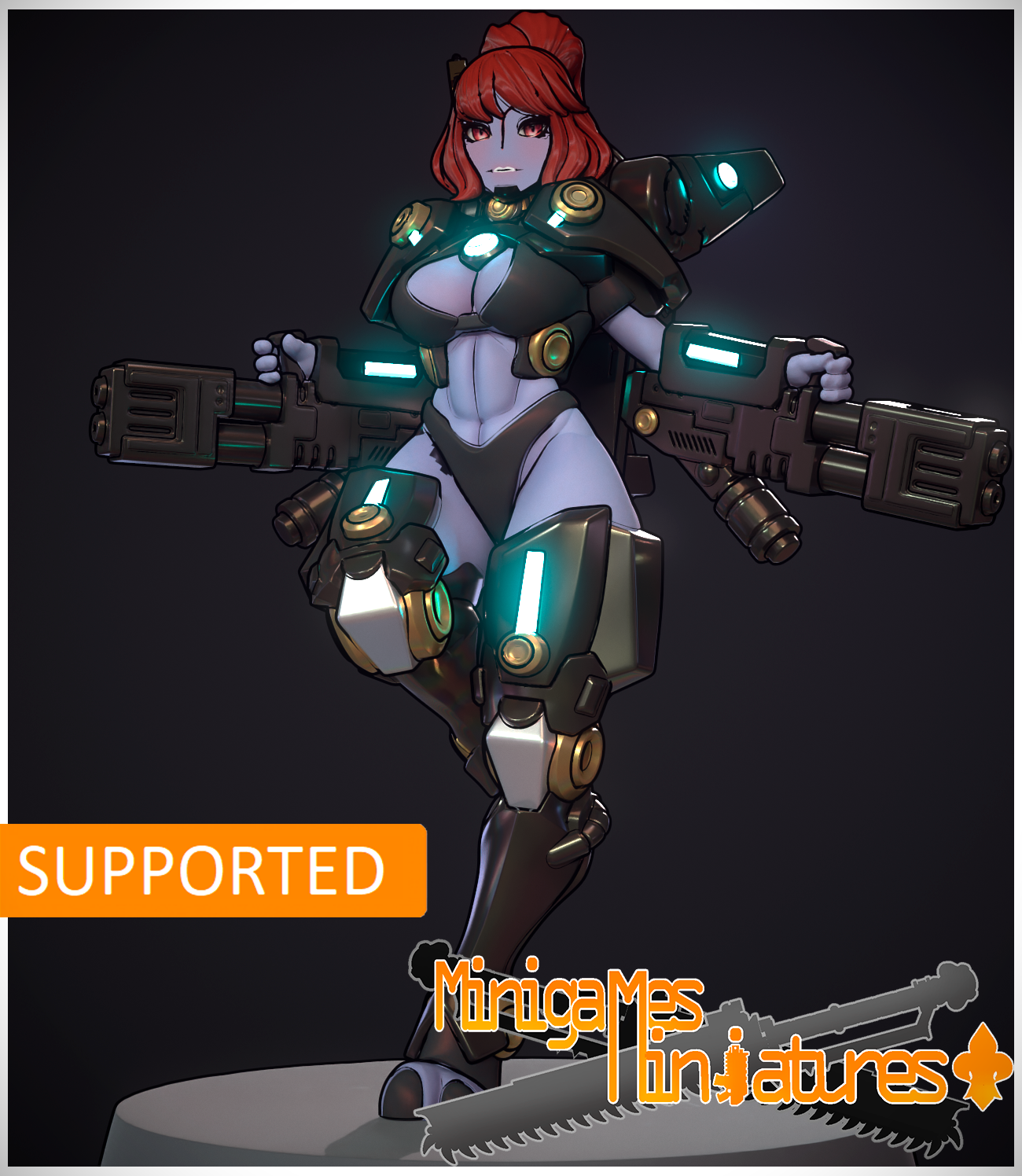 Shadowsun waifu anime figurine