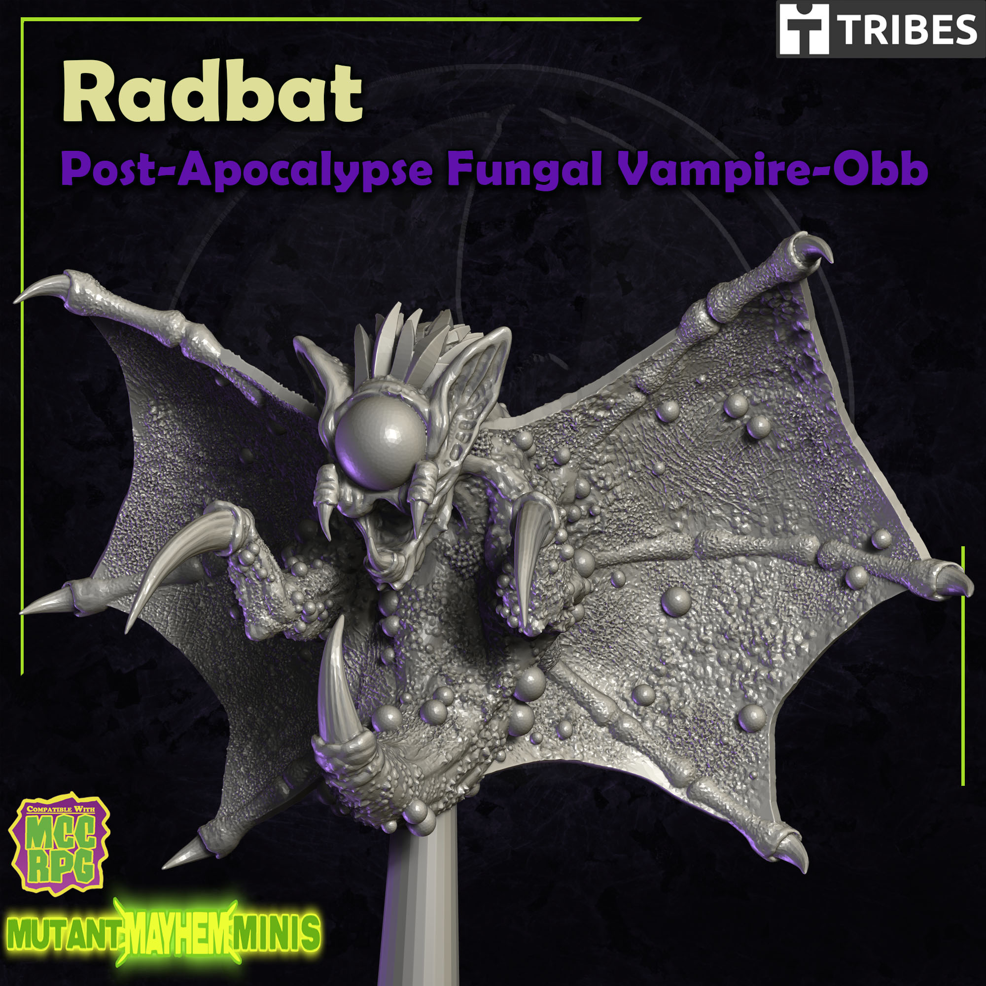 RADBAT – Post-apocalypse Fungal Vampire-Obb