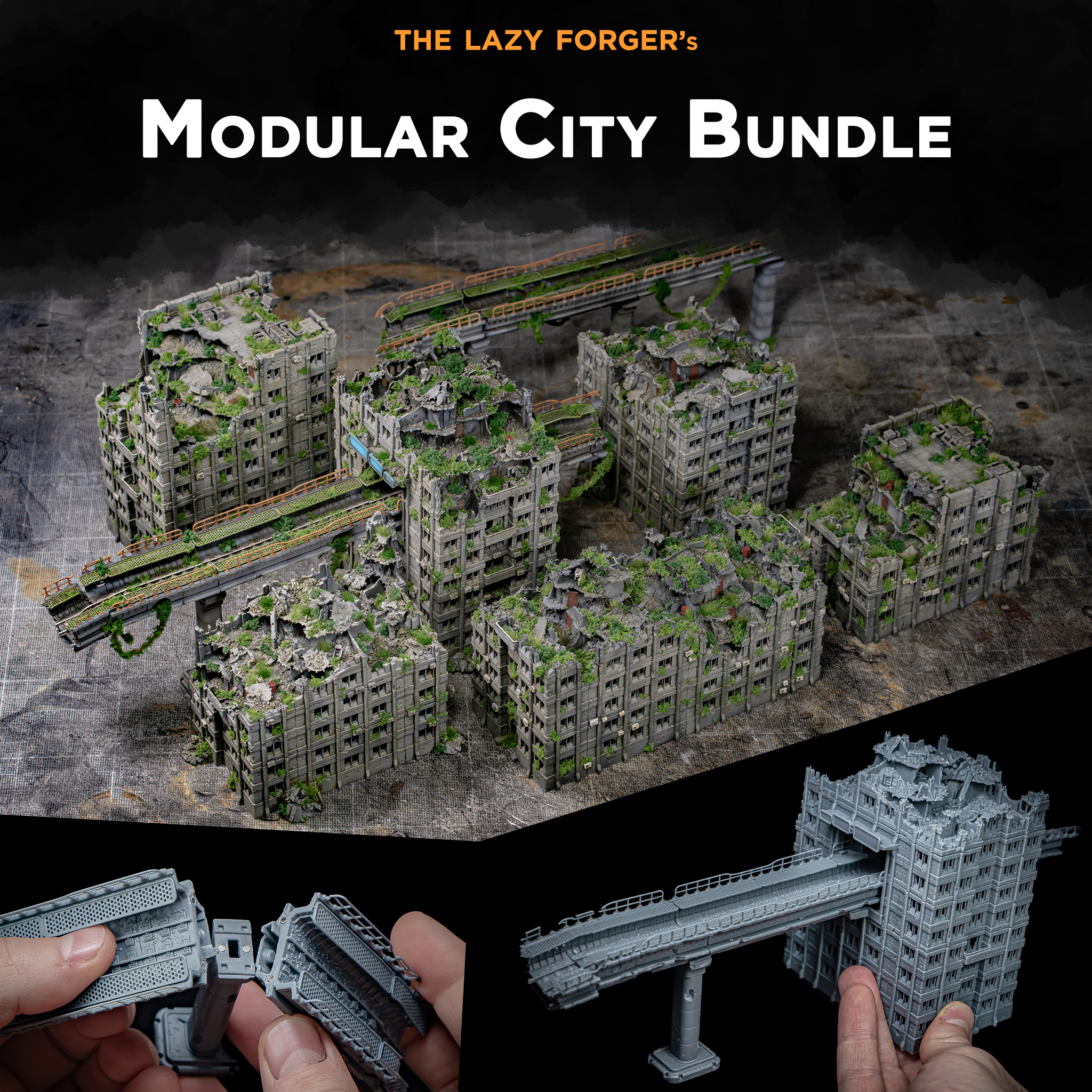 Ruined Modular City Bundle