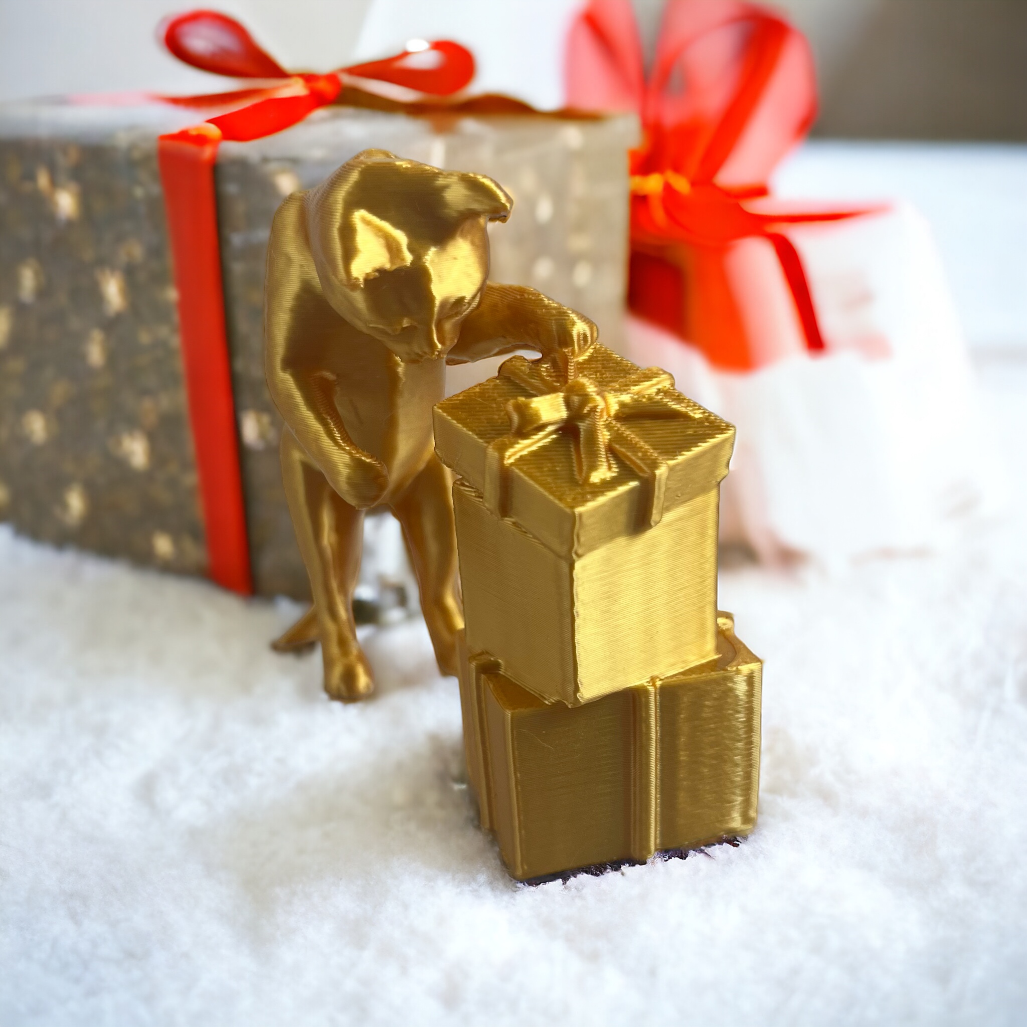Christmas gift Cat
