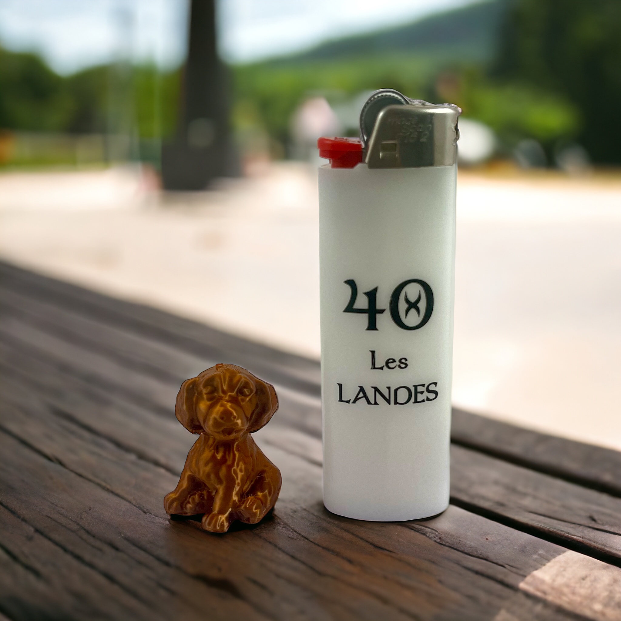 Micro dog baby Golden retriever 30mm