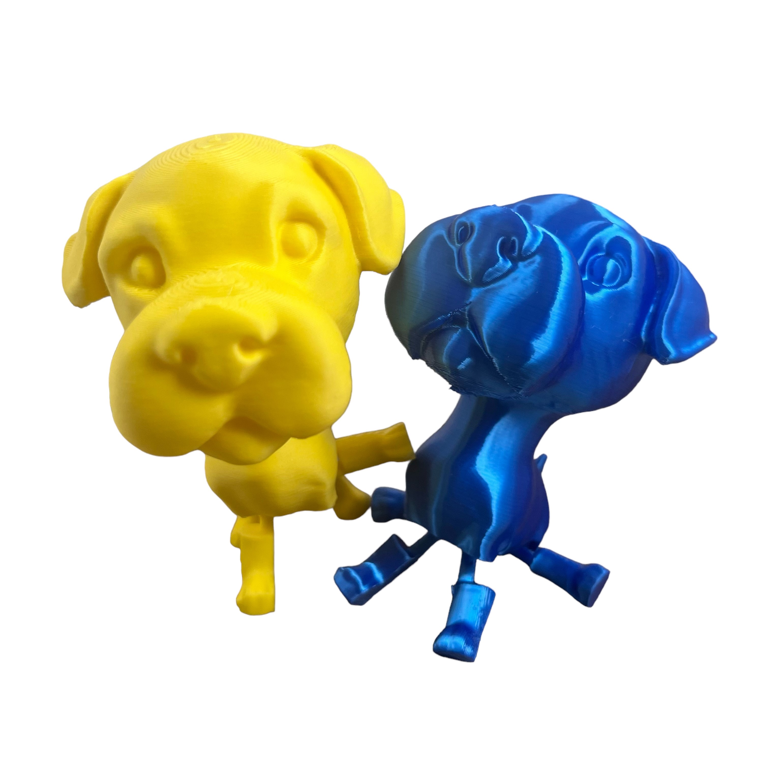 Flexy big head dog