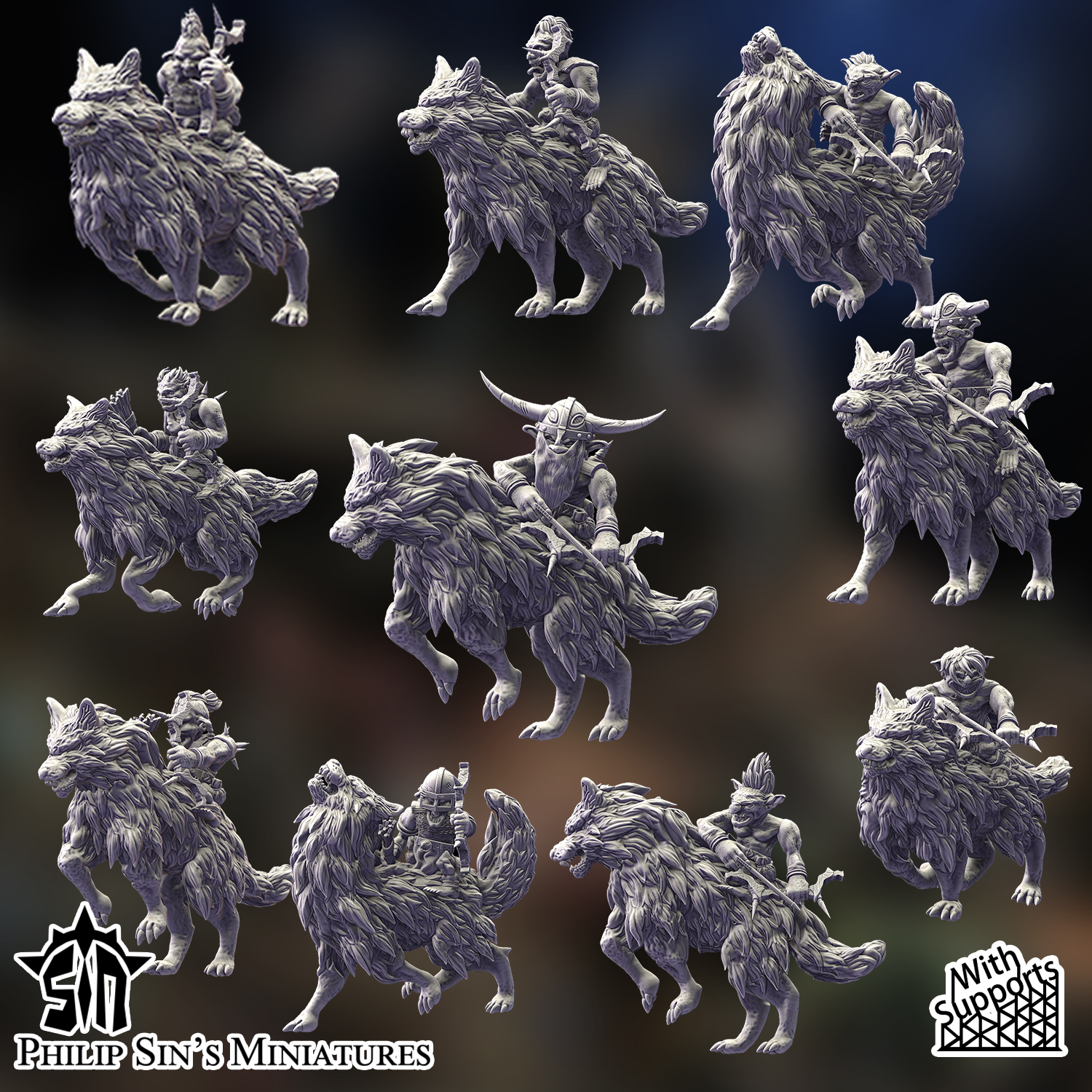 Goblin Wolf Riders
