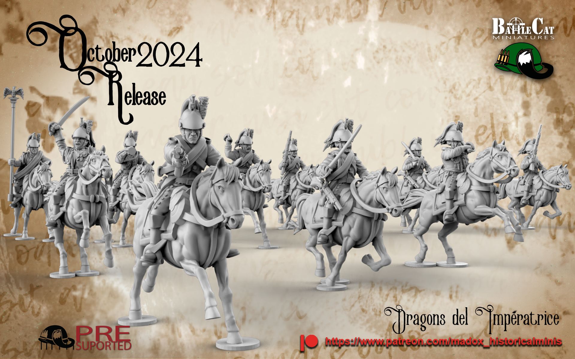 1812 french dragoons de l'impératrice