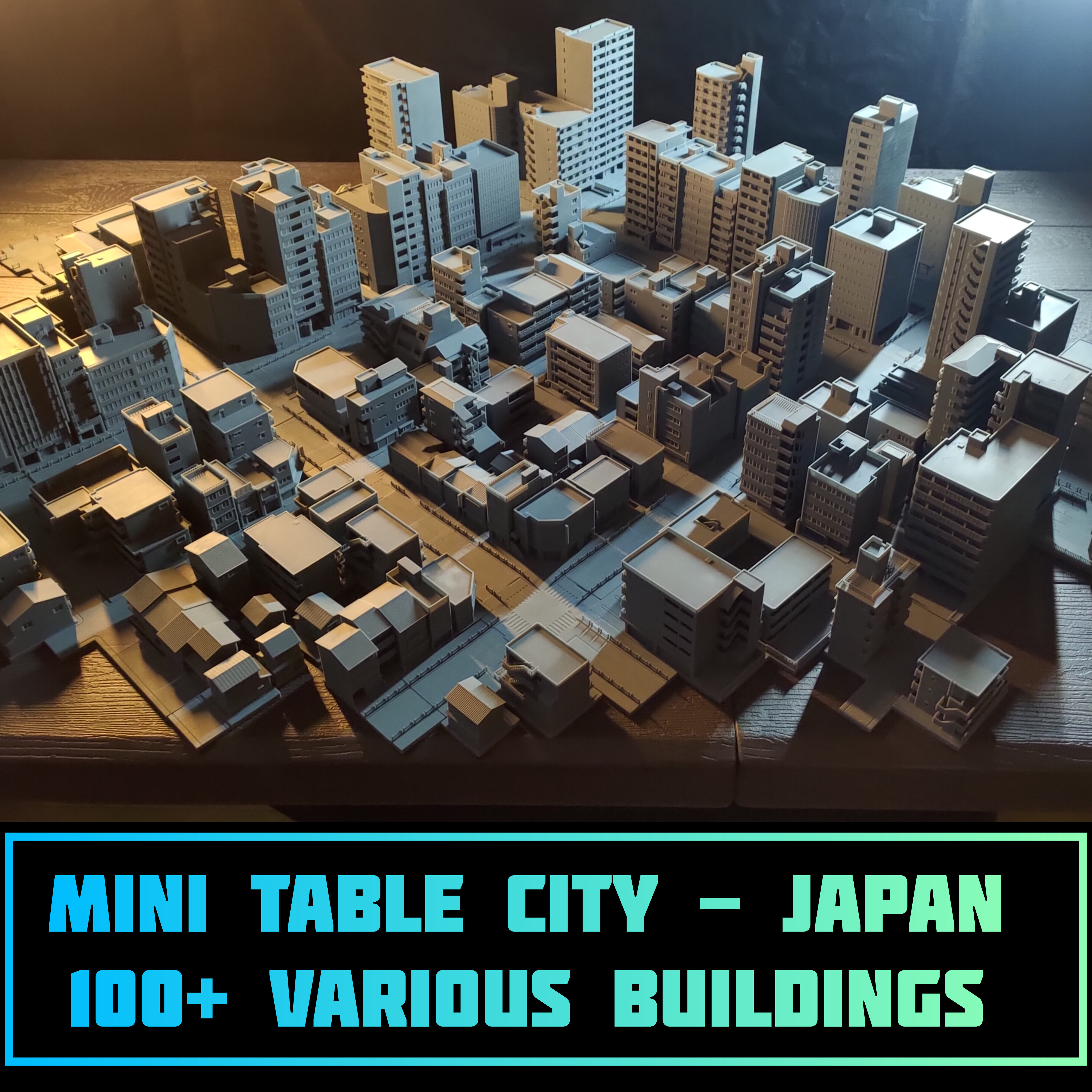 "Mini Table City - Japan" Big City Builder (ALL-IN)