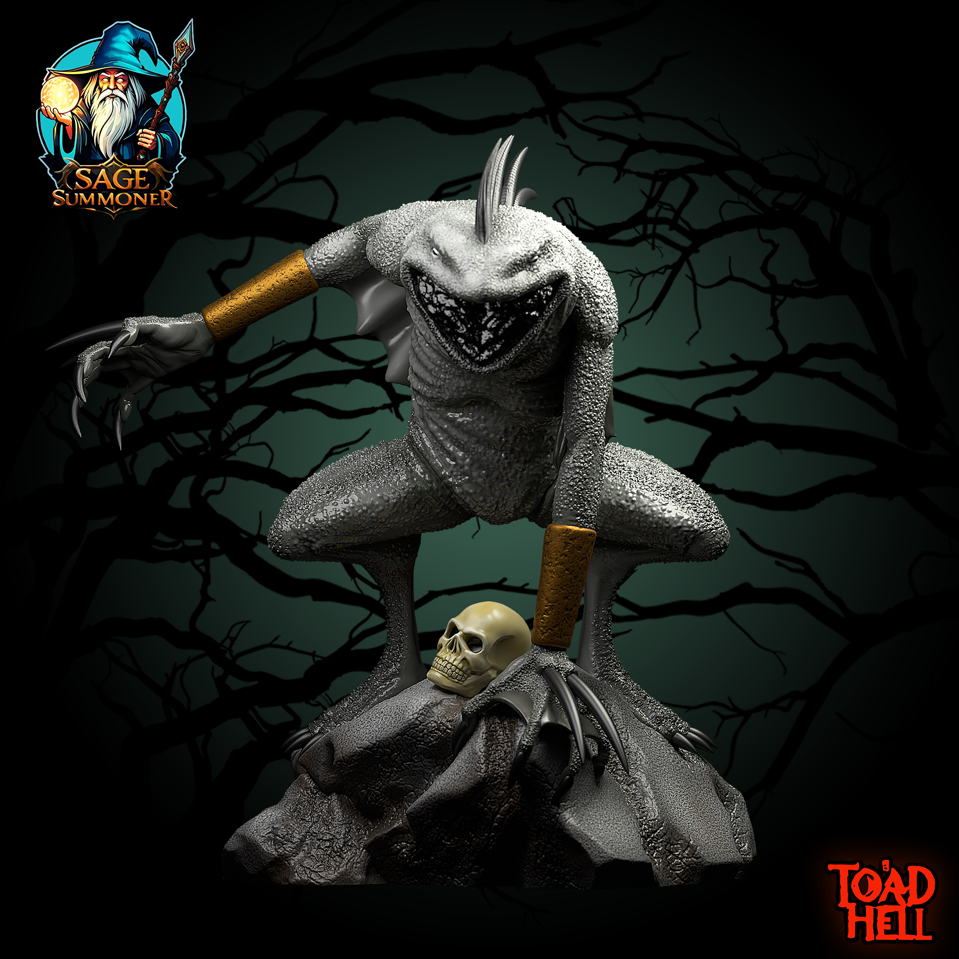 Grey Slaad Toad 3 - Toad Hell