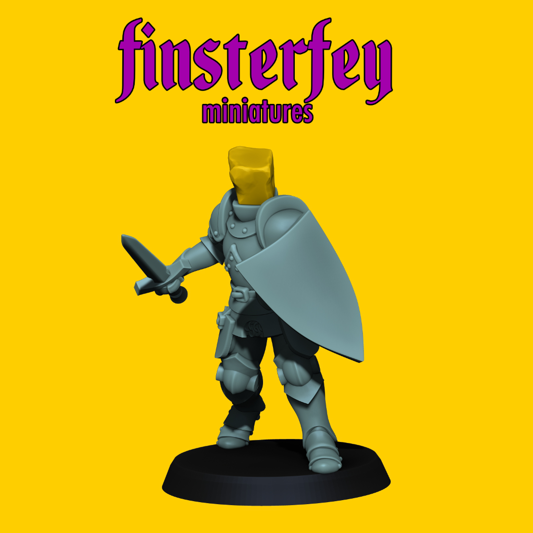 Yellow Cube Knight