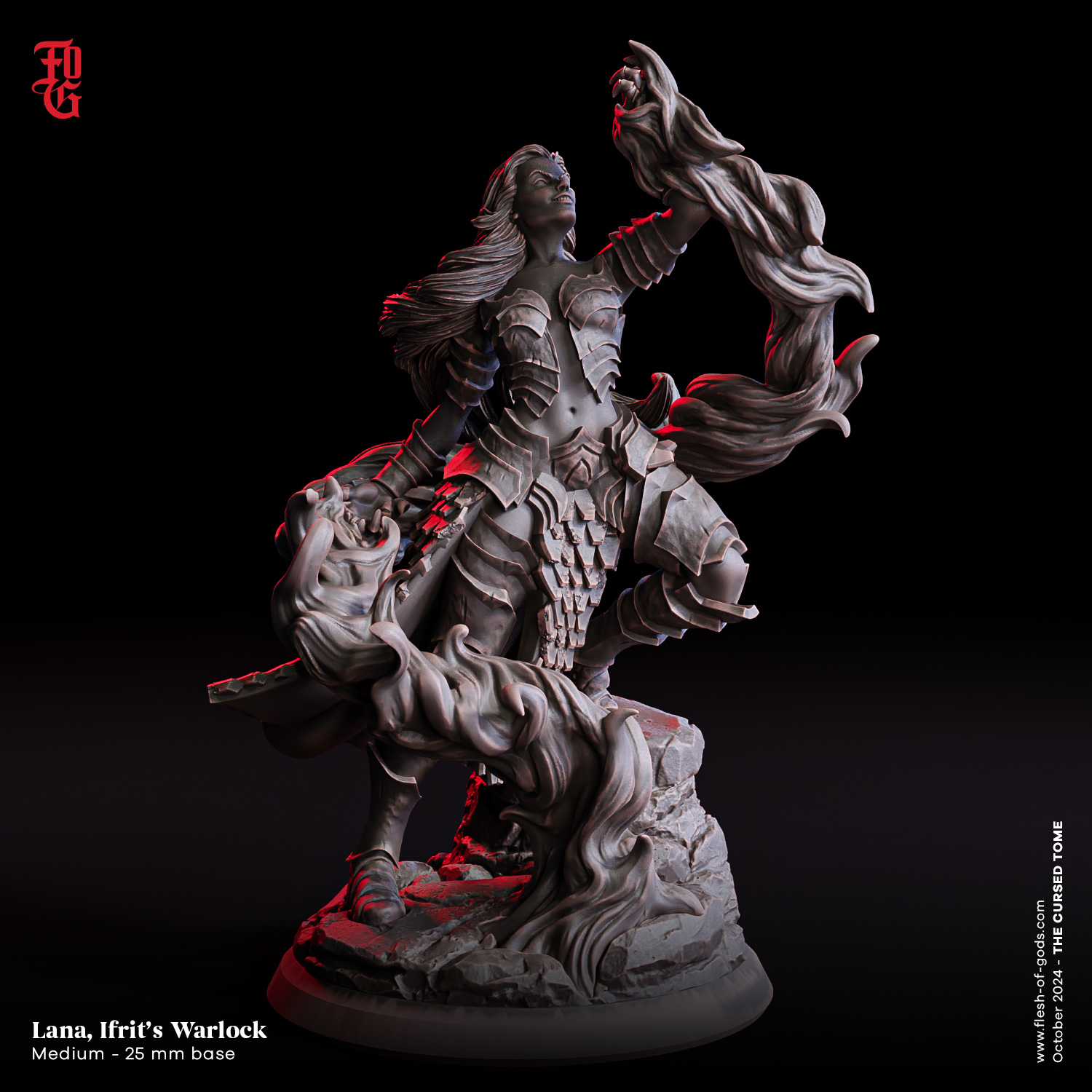 Lana, Ifrit's Warlock