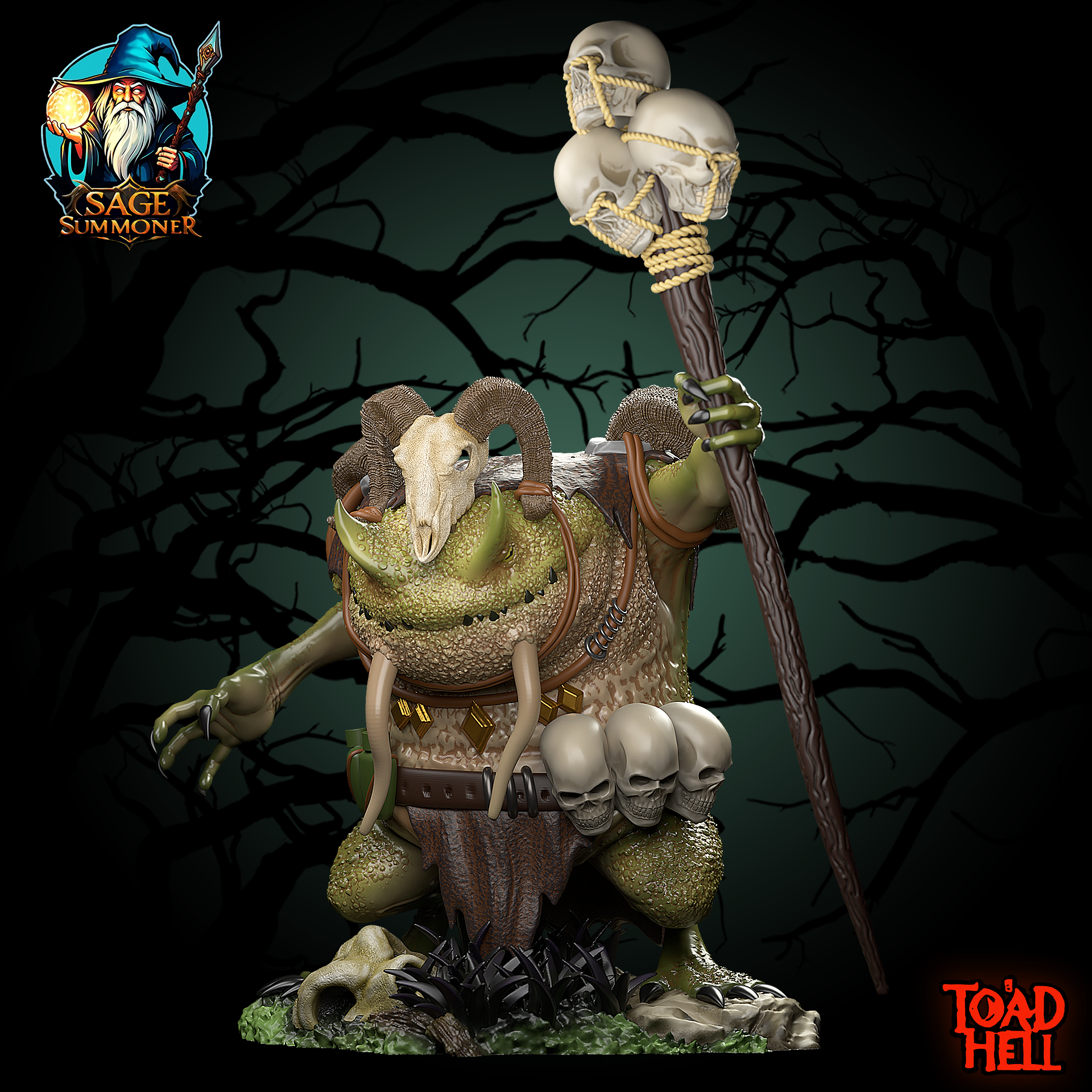 Green Slaad Toad 1 - Toad Hell