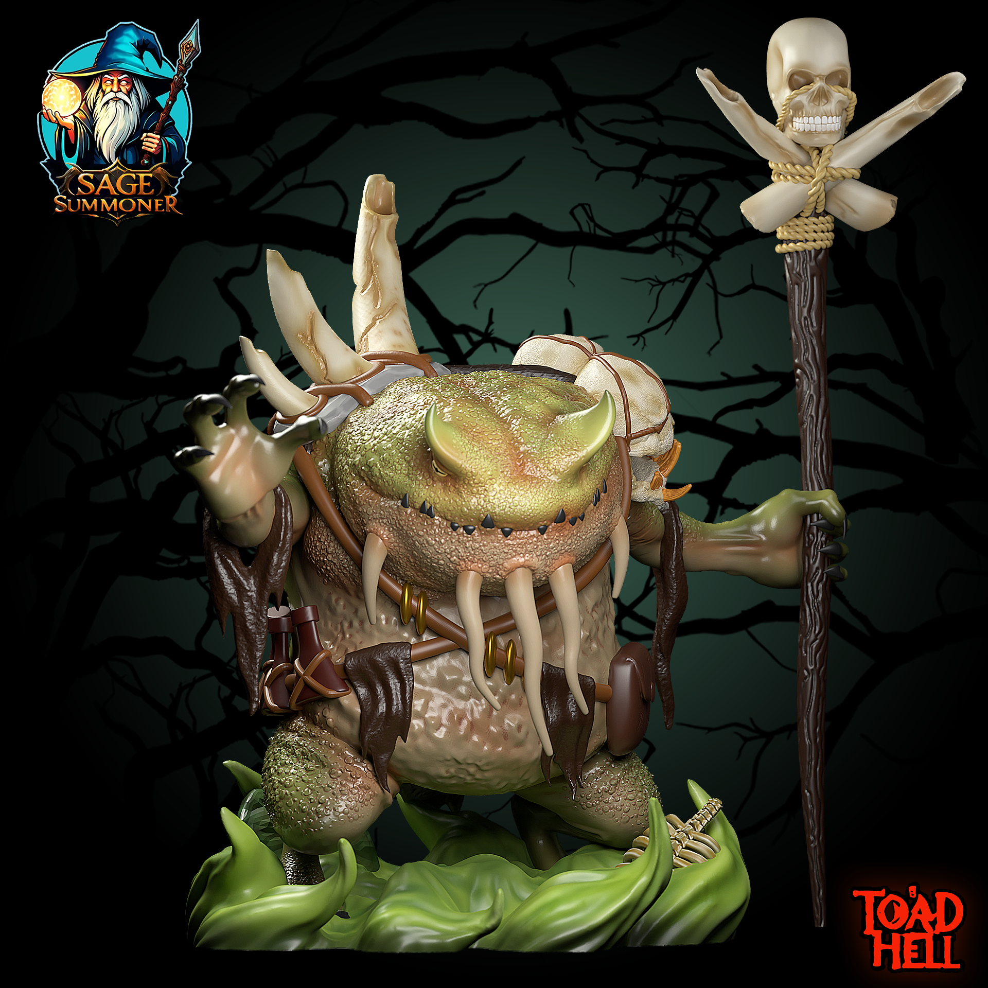 Green Slaad Toad 2 - Toad Hell