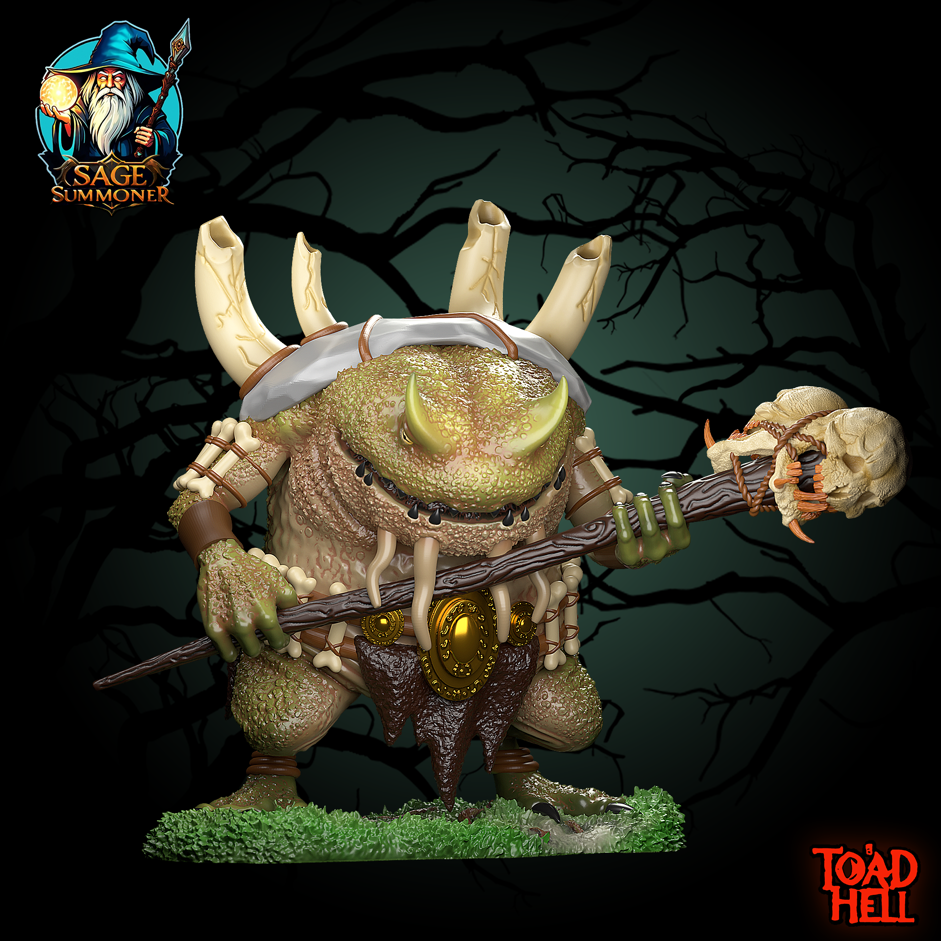 Green Slaad Toad 3 - Toad Hell