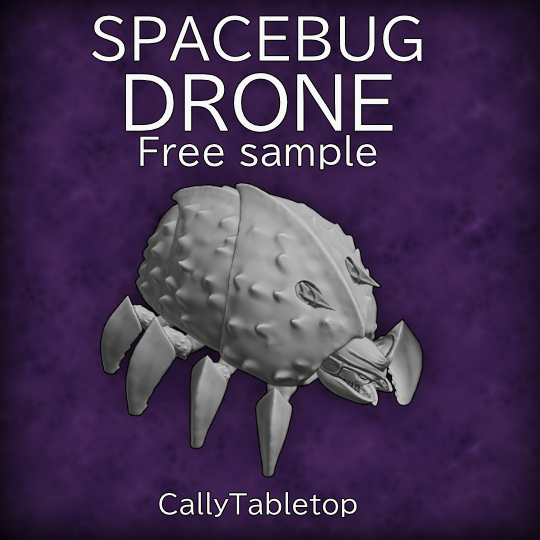 Space Bug Drone - Free Sample