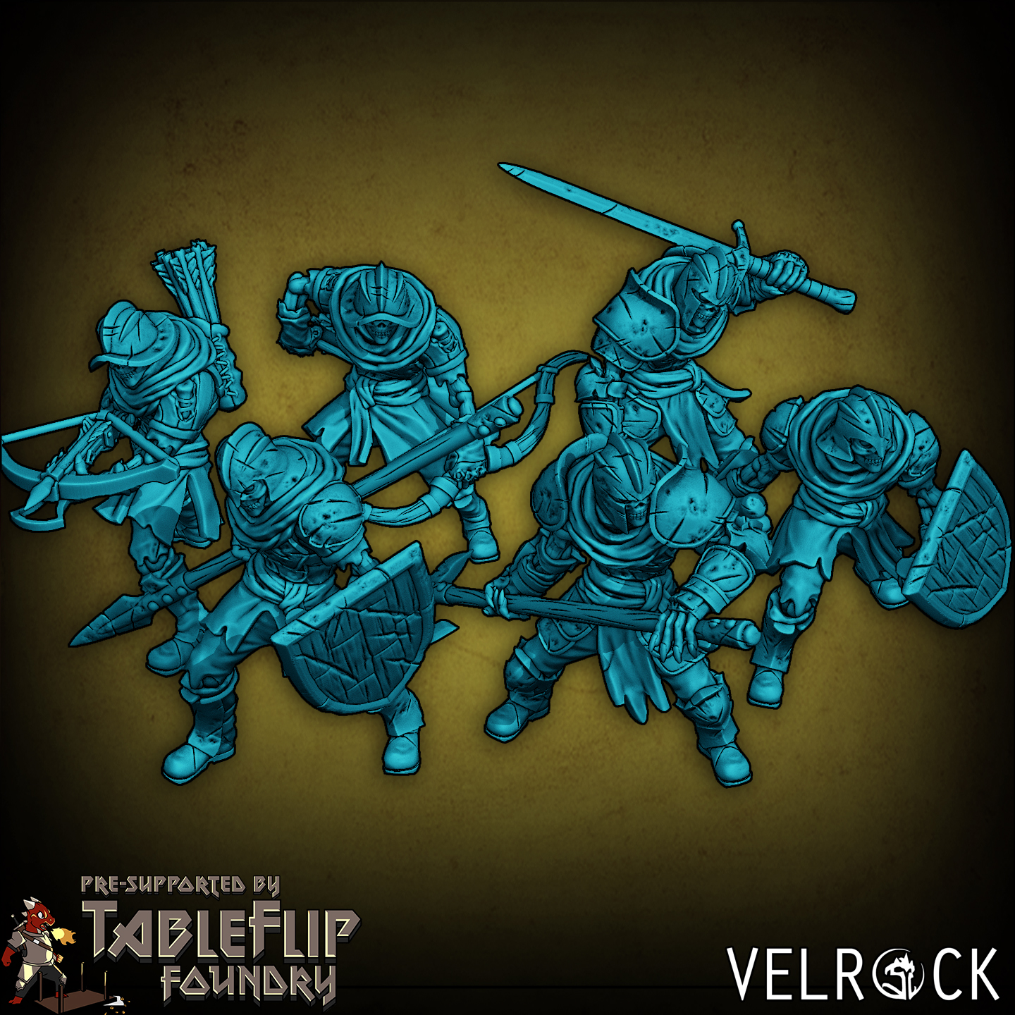 Undead Militia (PRESUPPORTED)