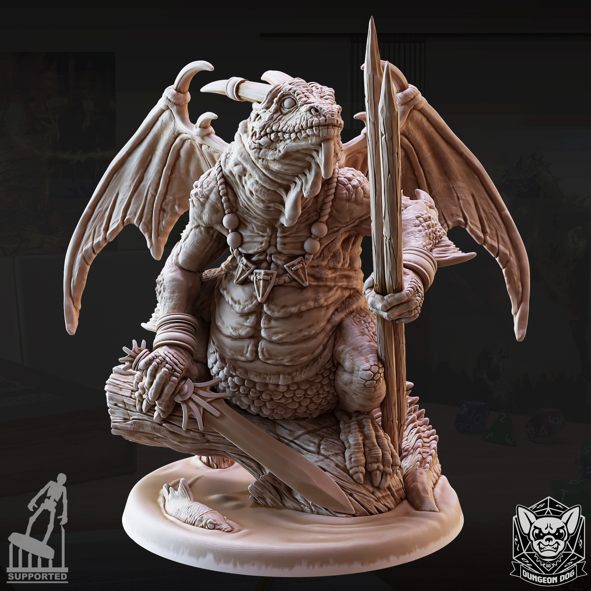 Lizard King (Lizard Demon, Lizard Folk)