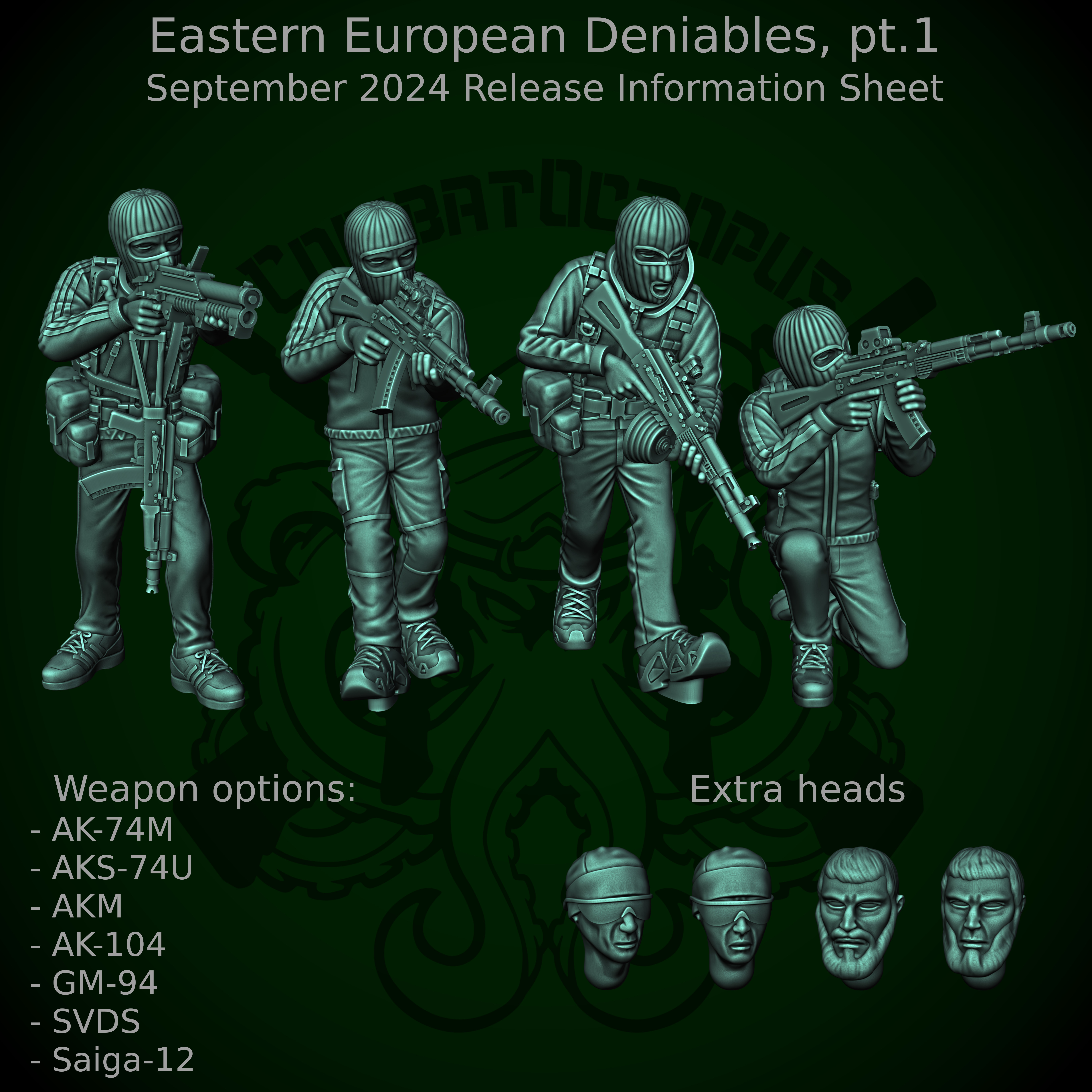Patreon pack 37 - September 2024 - Eastern European Deniables, pt.1