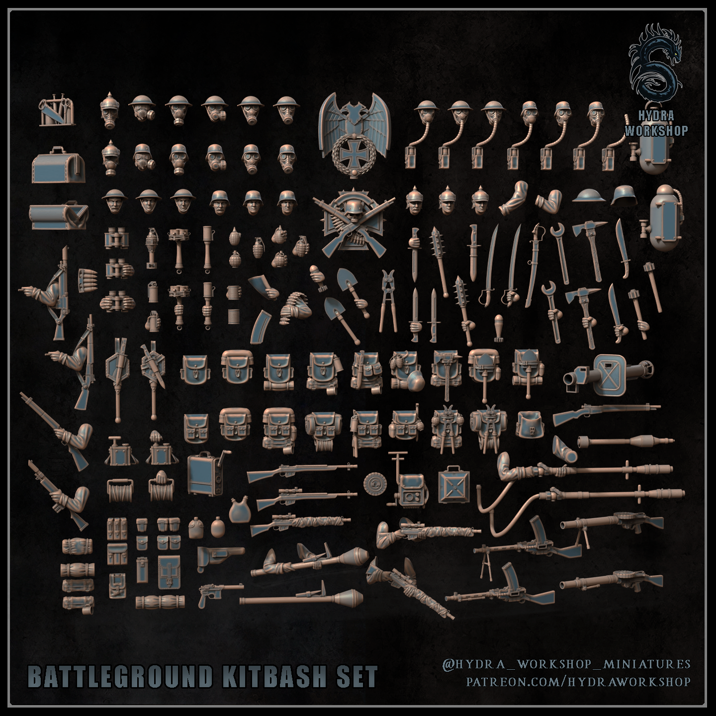 Battleground kitbash set