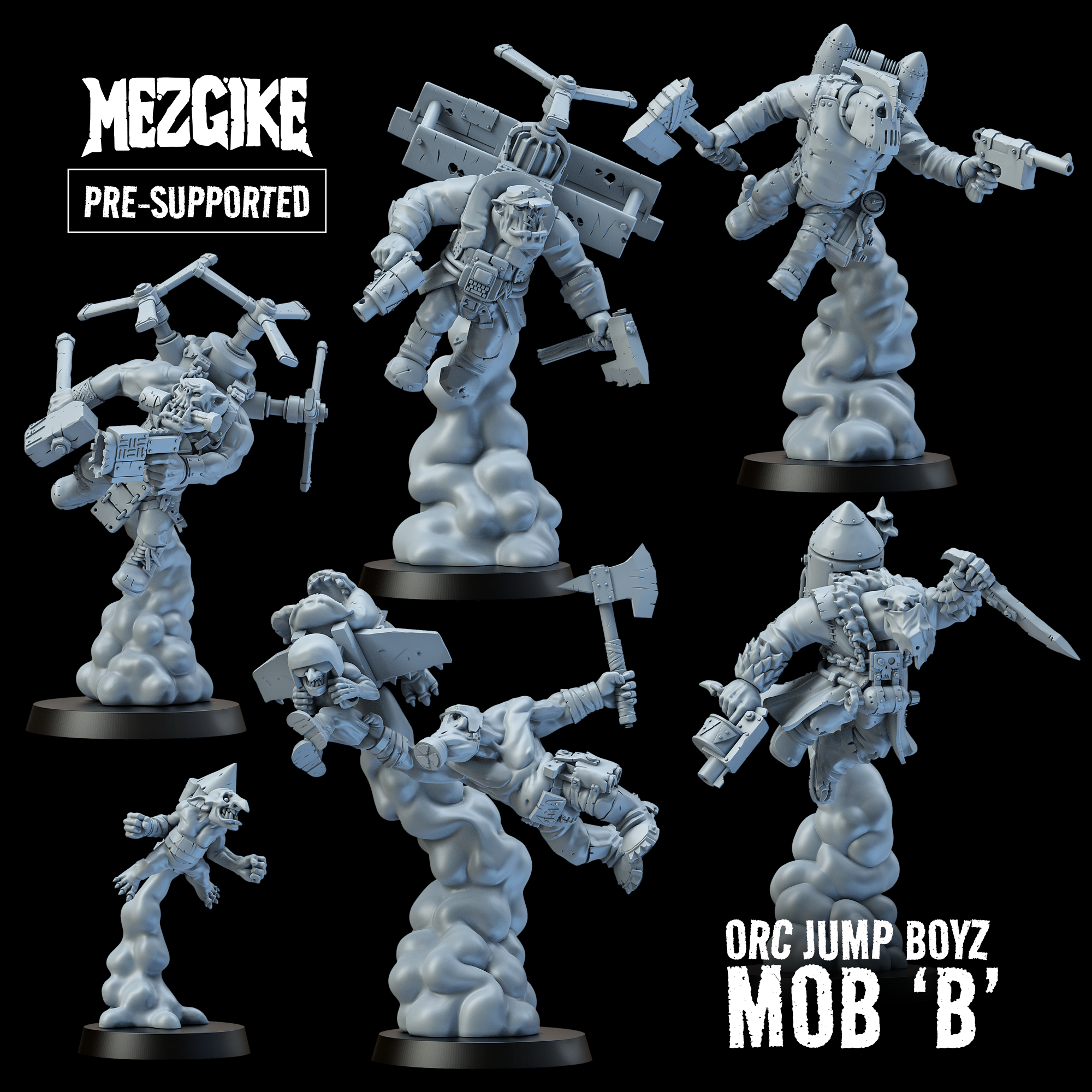 Jump boyz mob B (pre-supported)