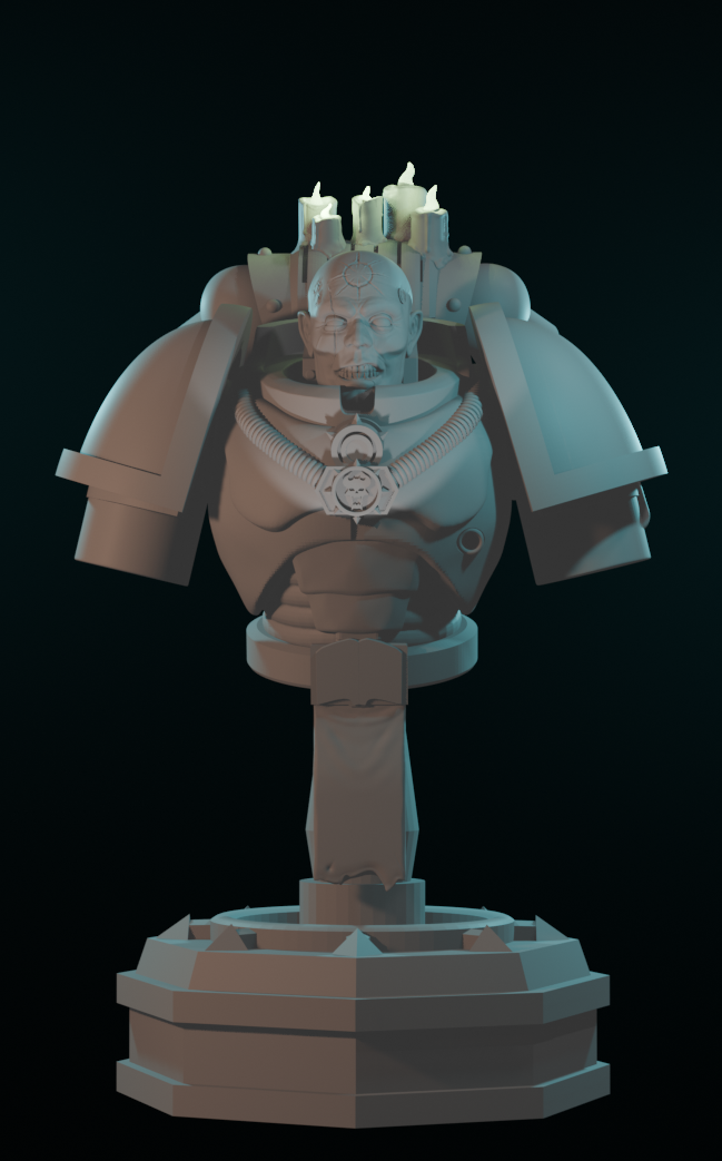 Traitor Legion Marine Bust
