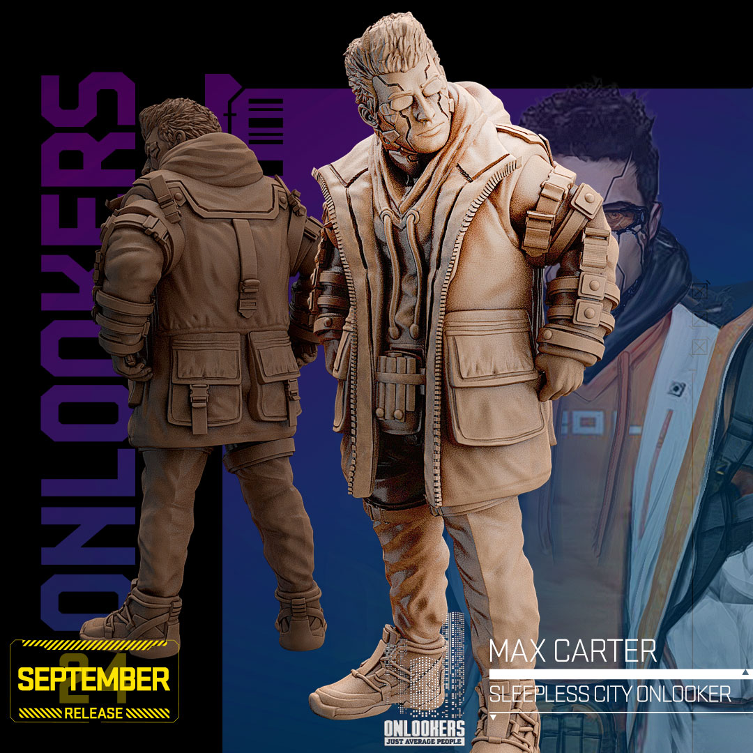 Cyberpunk - Max Carter - Sleepless City onlooker