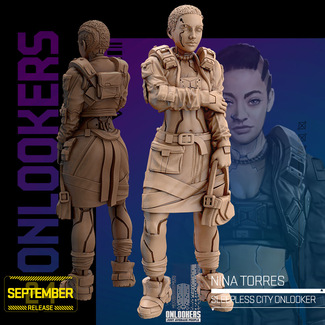 Cyberpunk - Nina Torres - Sleepless City onlooker