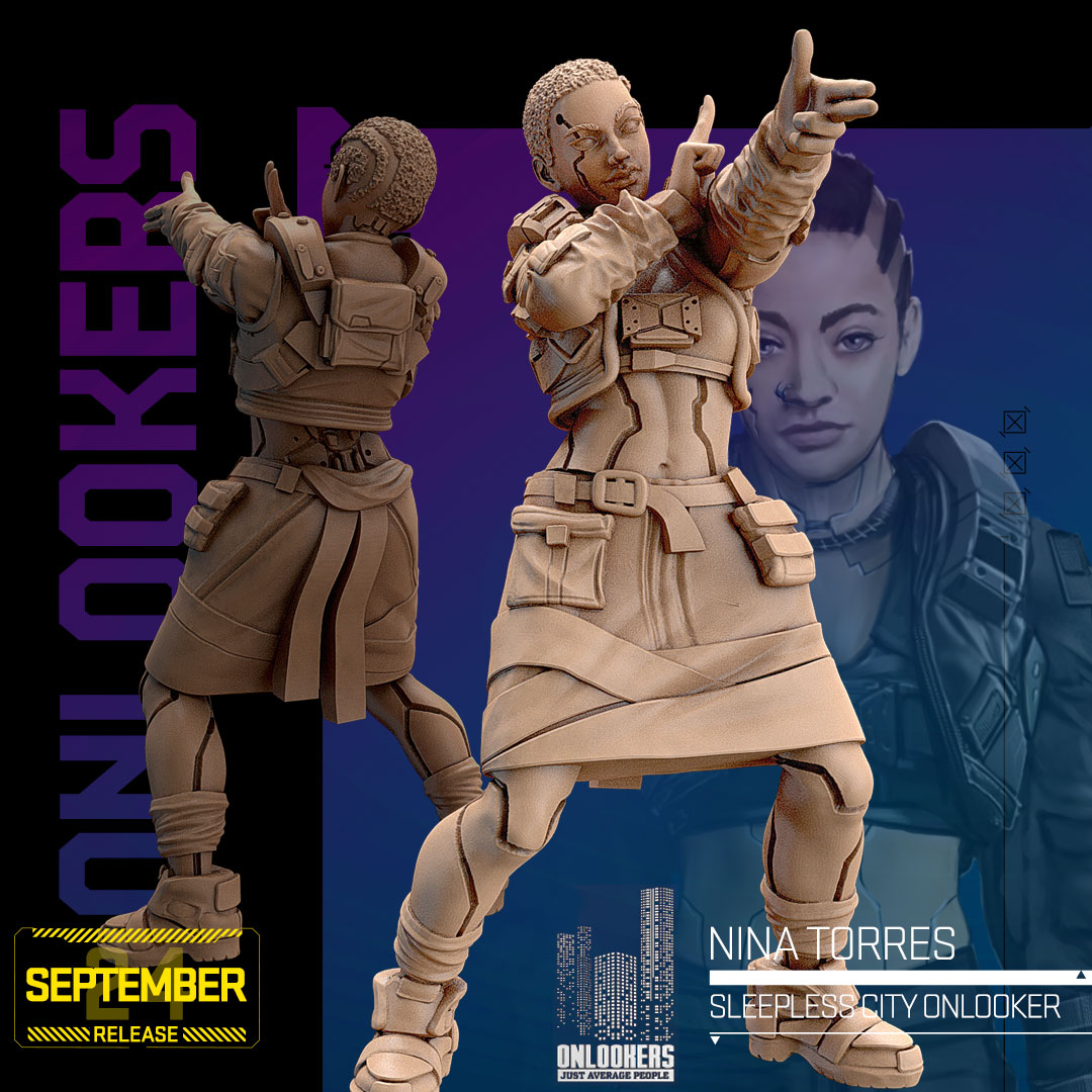 Cyberpunk - Nina Torres - Sleepless City onlooker