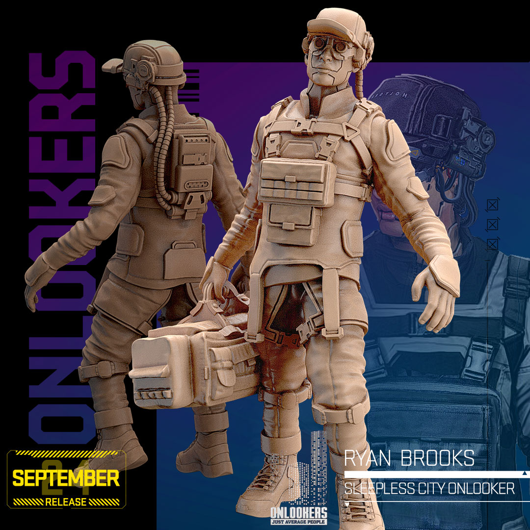 Cyberpunk - Ryan Brooks - Sleepless City onlooker