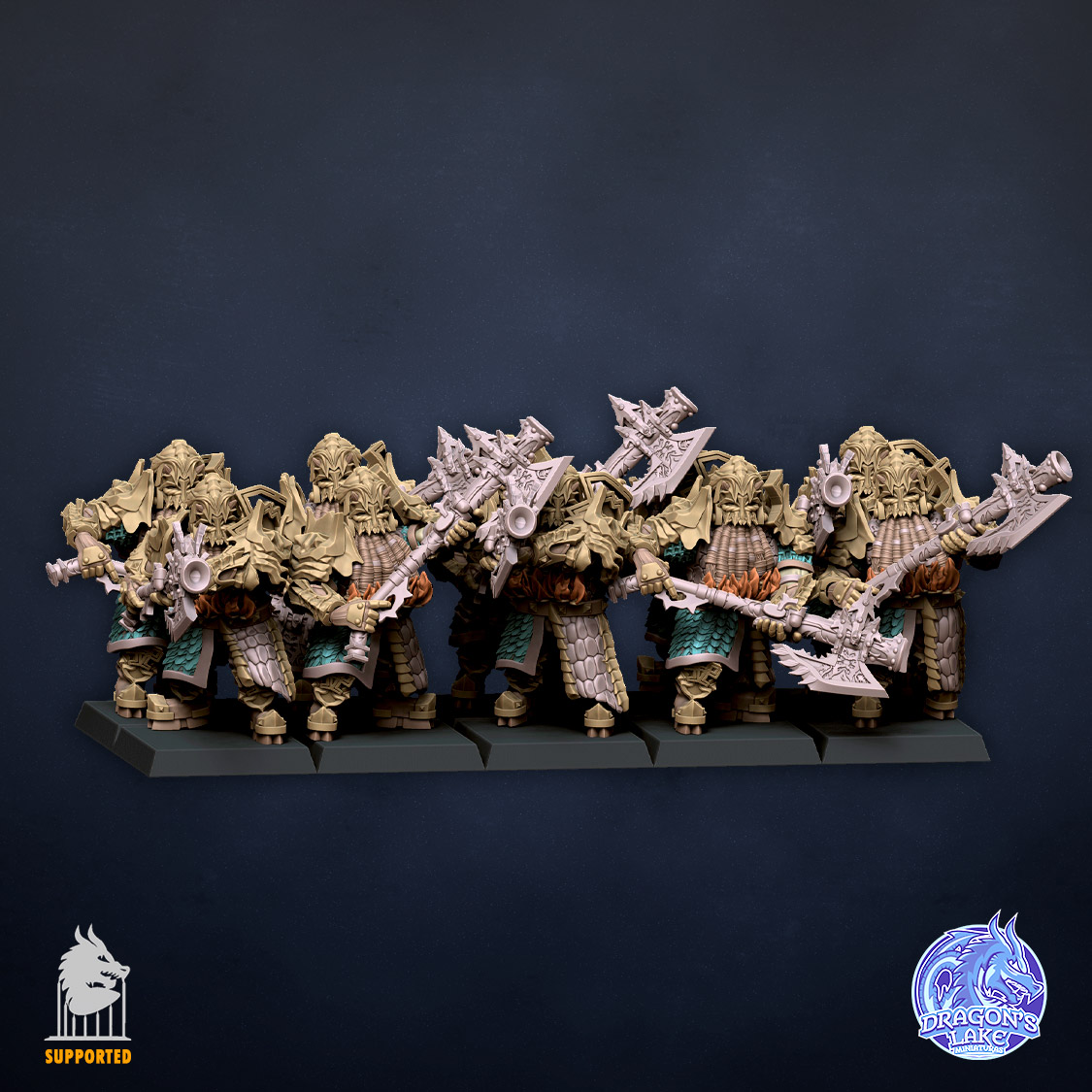 Citadel Guard with Flintlock Axe