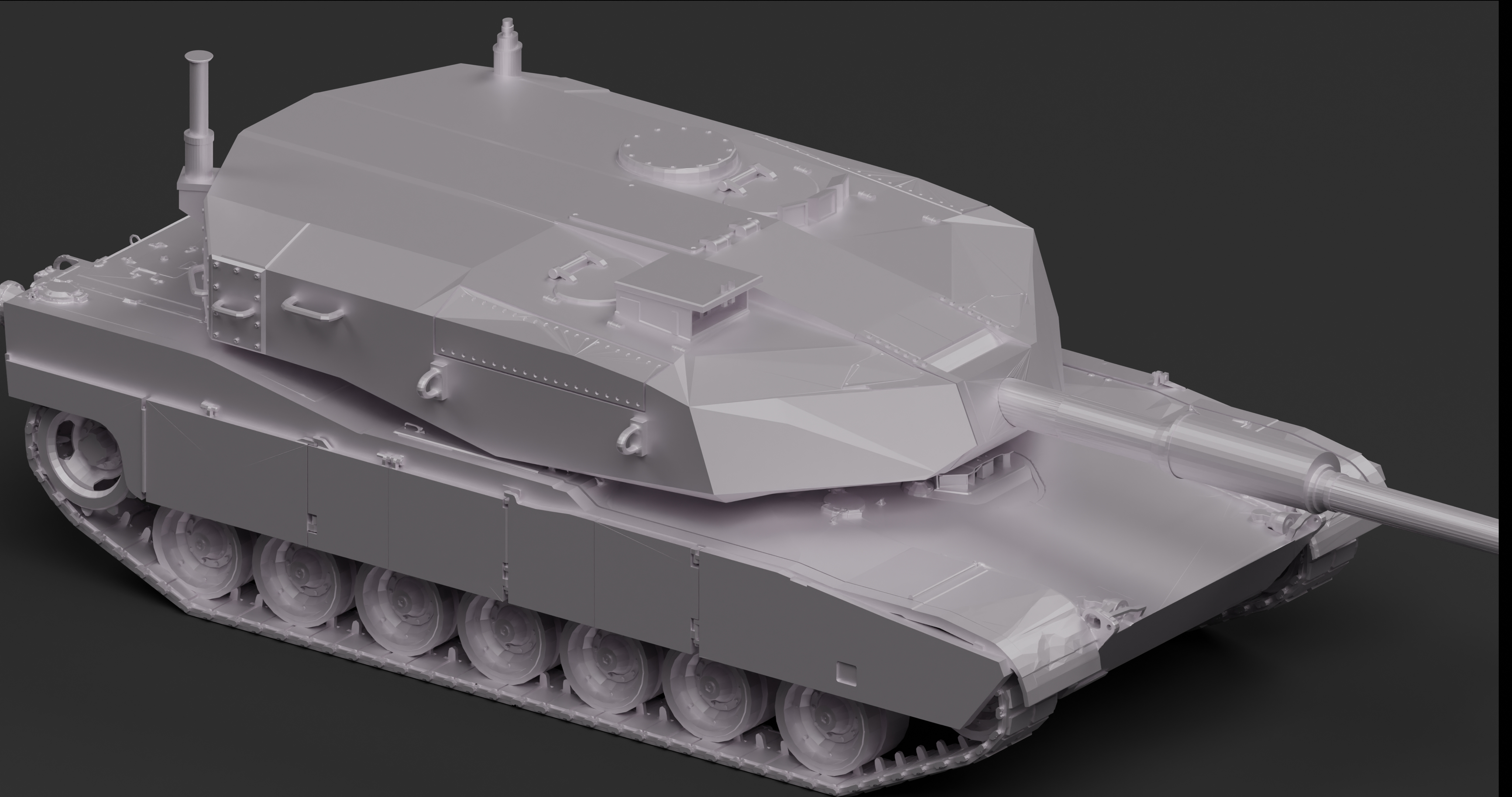 US M1 Abrams Thumper with 152mm gun