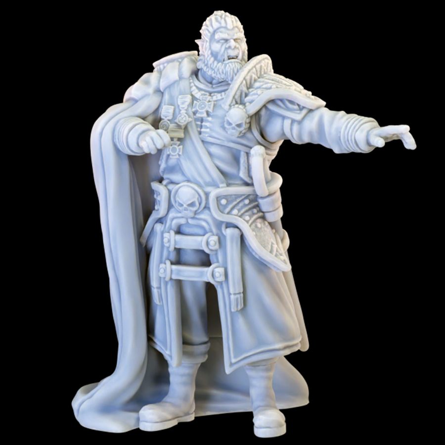Ork Officer - Guards and Generals Kickstarter