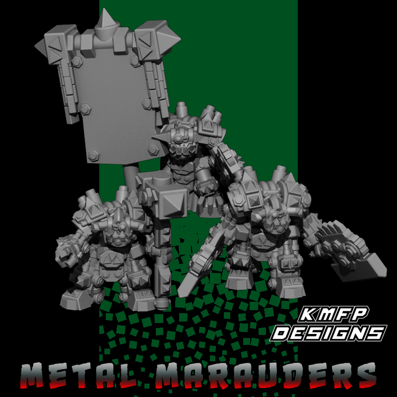 Metal Marauders - Captains & Command