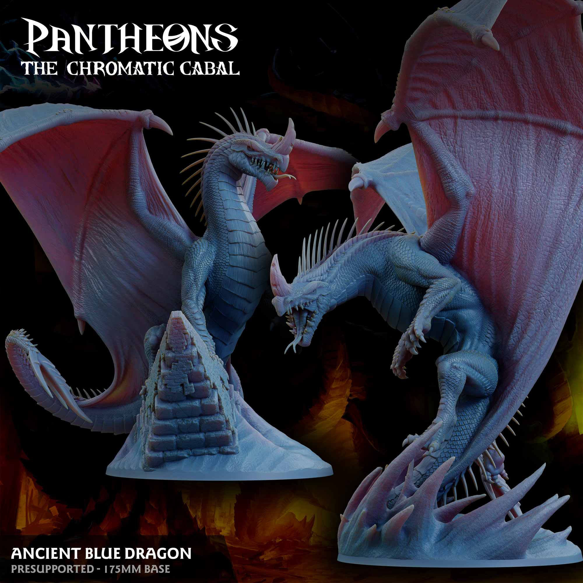 Pantheons: Ancient Blue Dragon