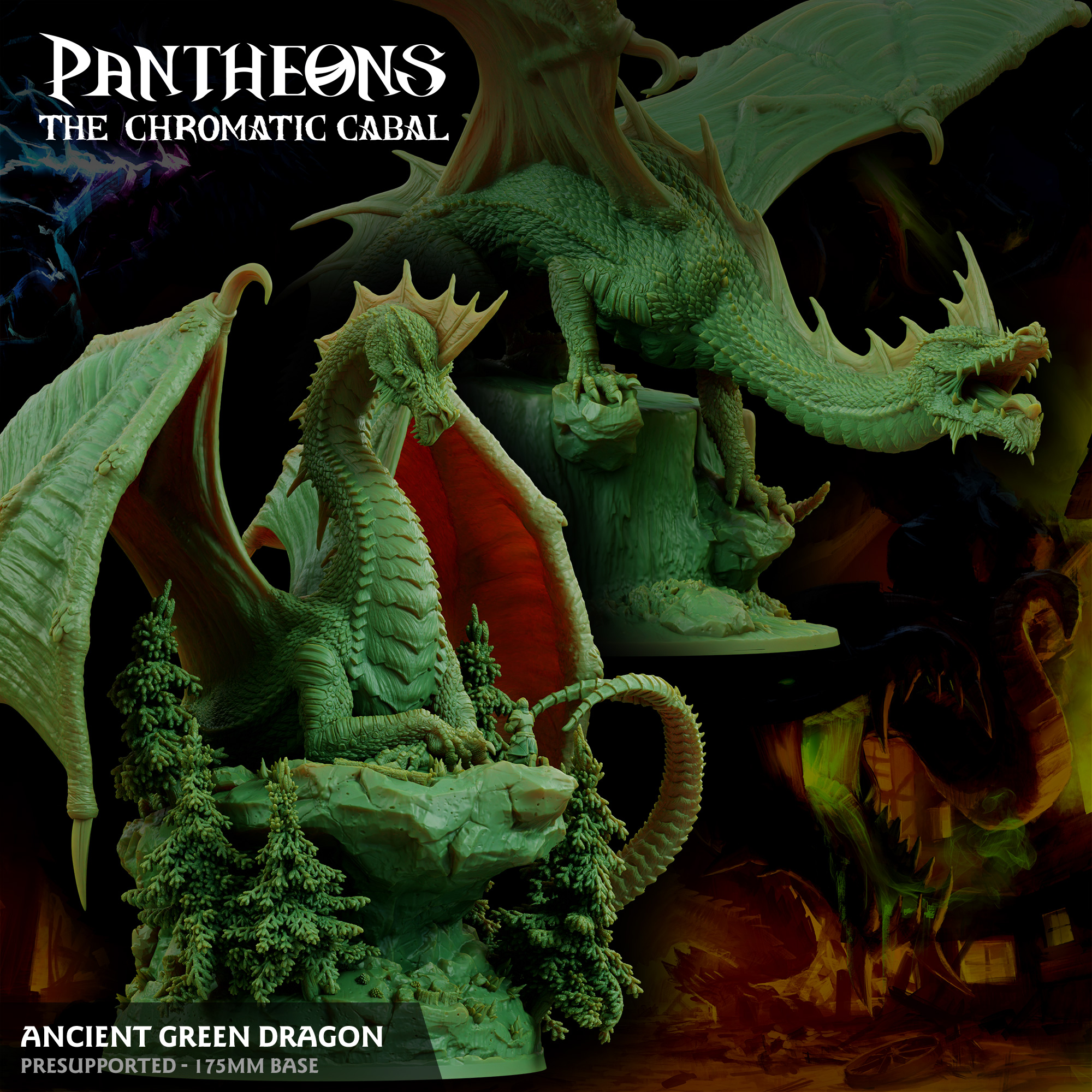 Pantheons: Ancient Green Dragon