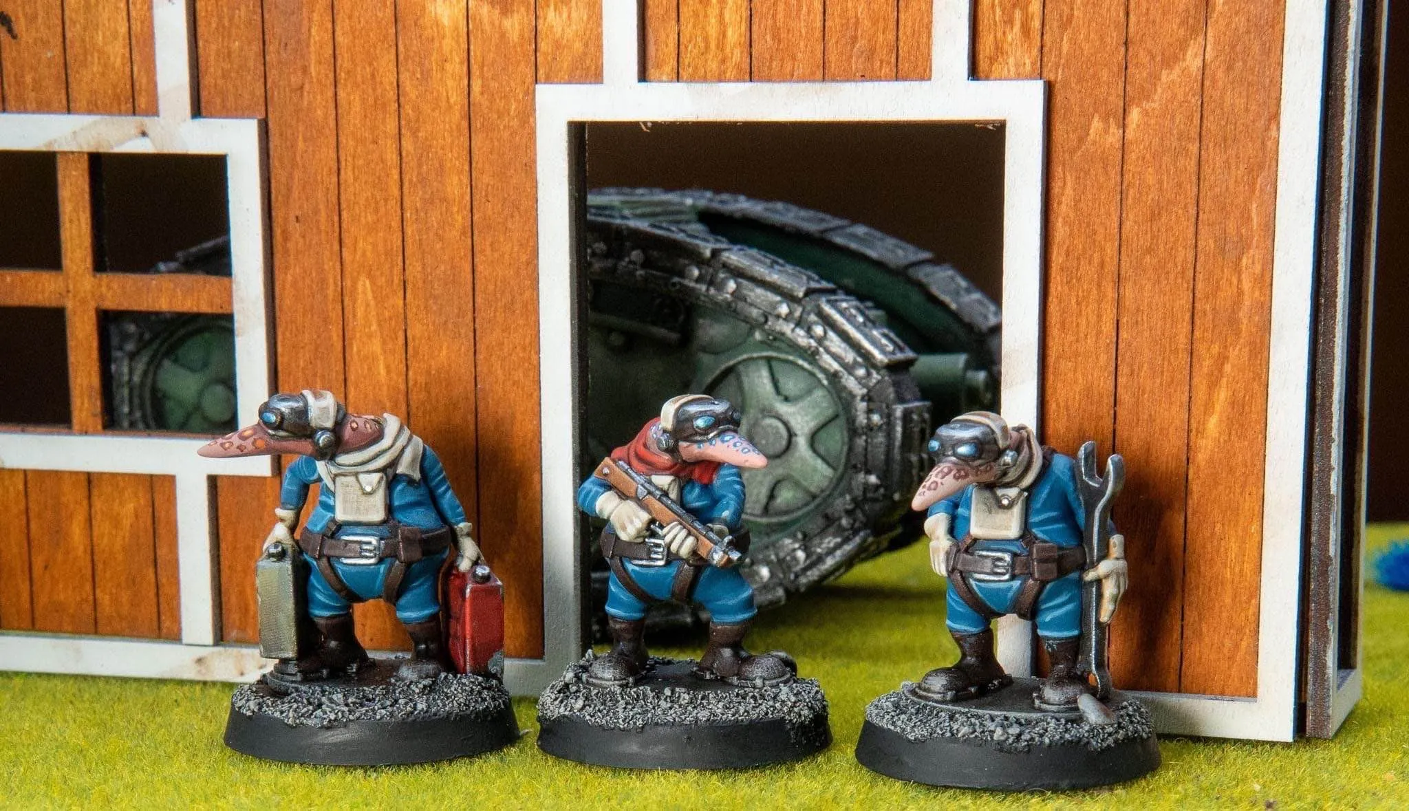 Coftyran Dismounted Tractor crew