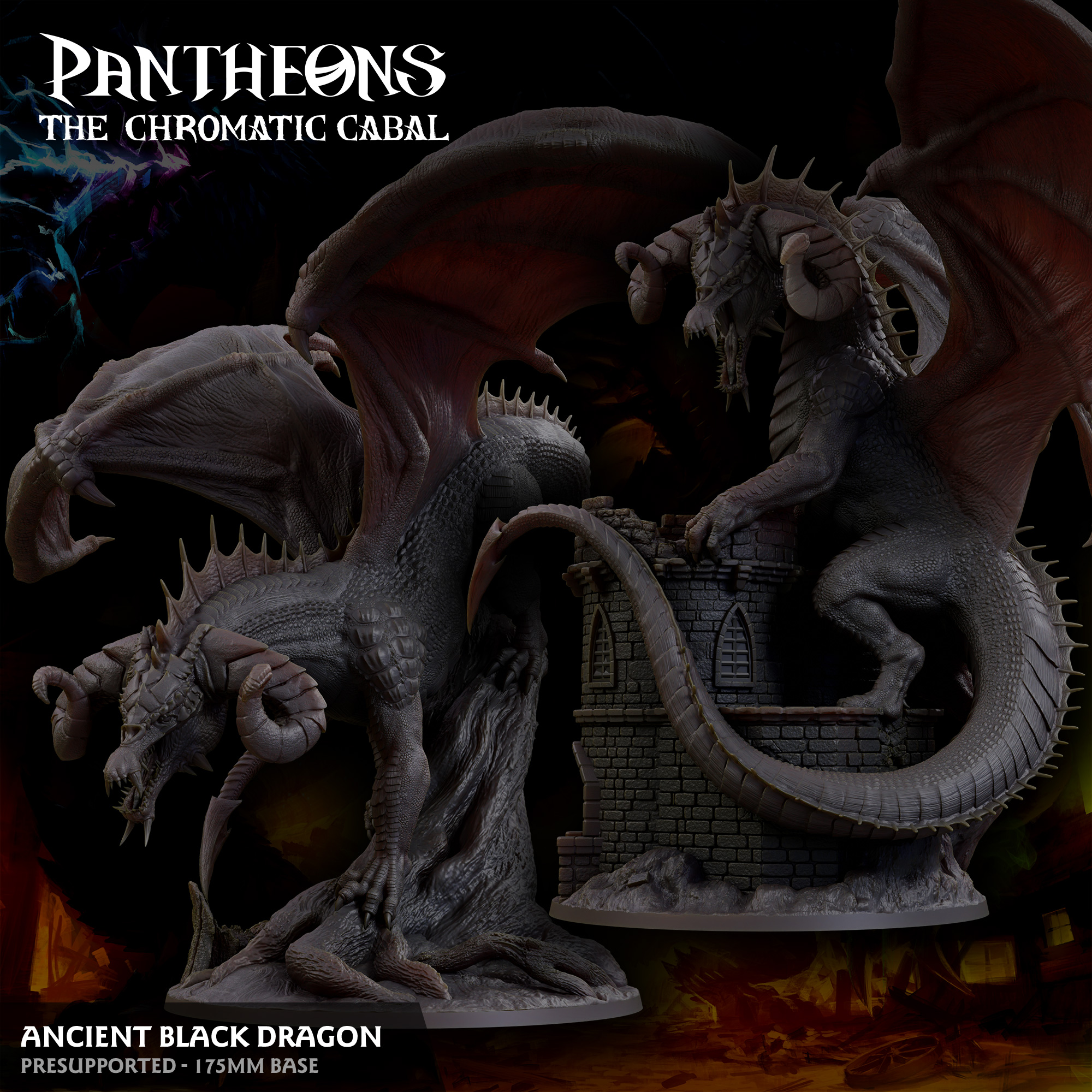 Pantheons: Ancient Black Dragon