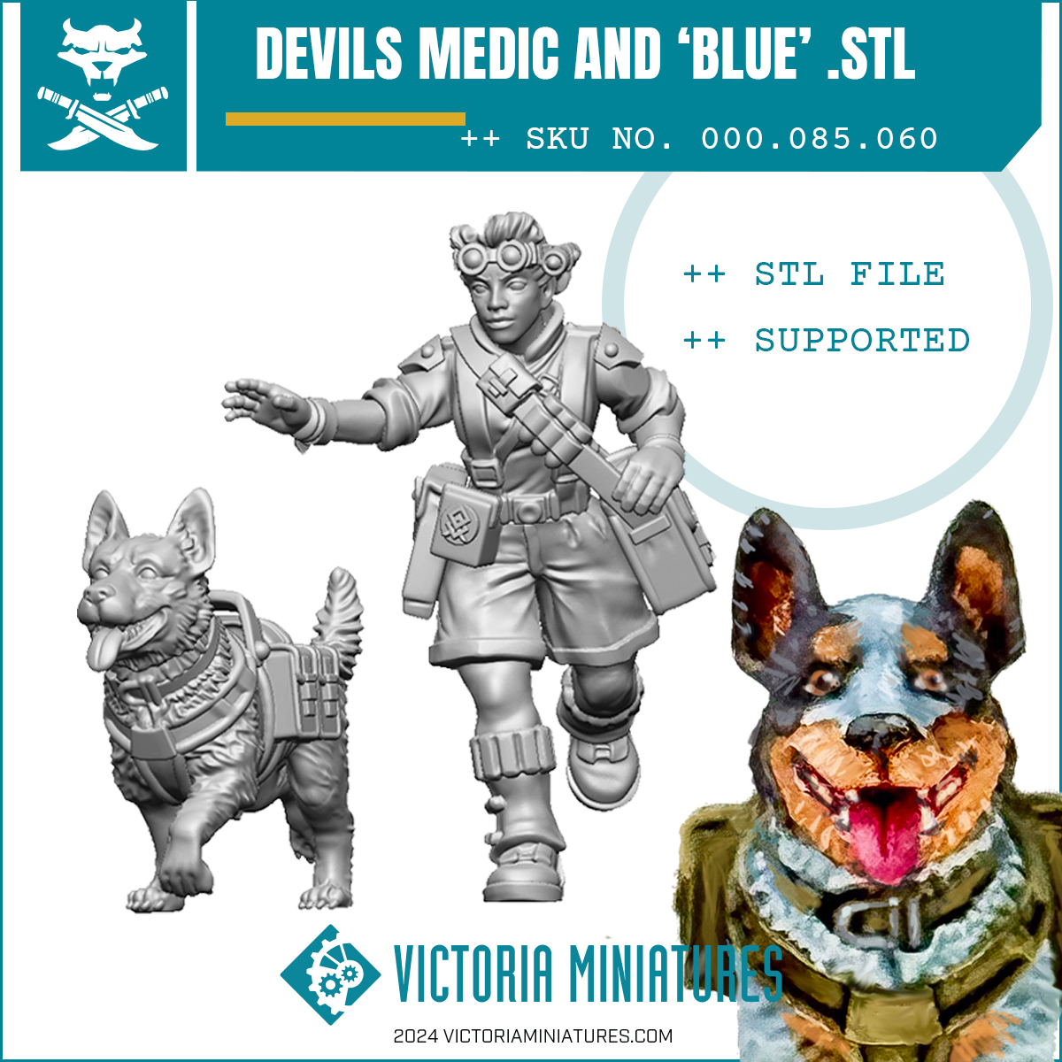 Devils Medic and "Blue"