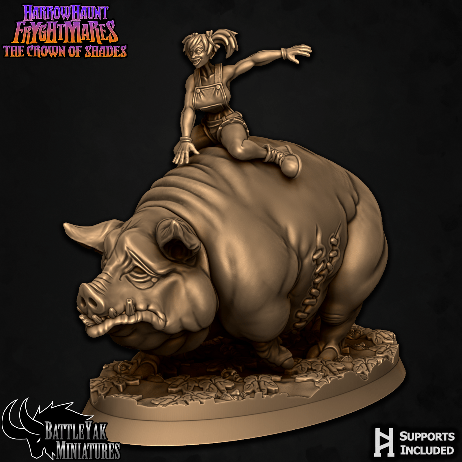 Farmer's Daughter on Prized Hog B