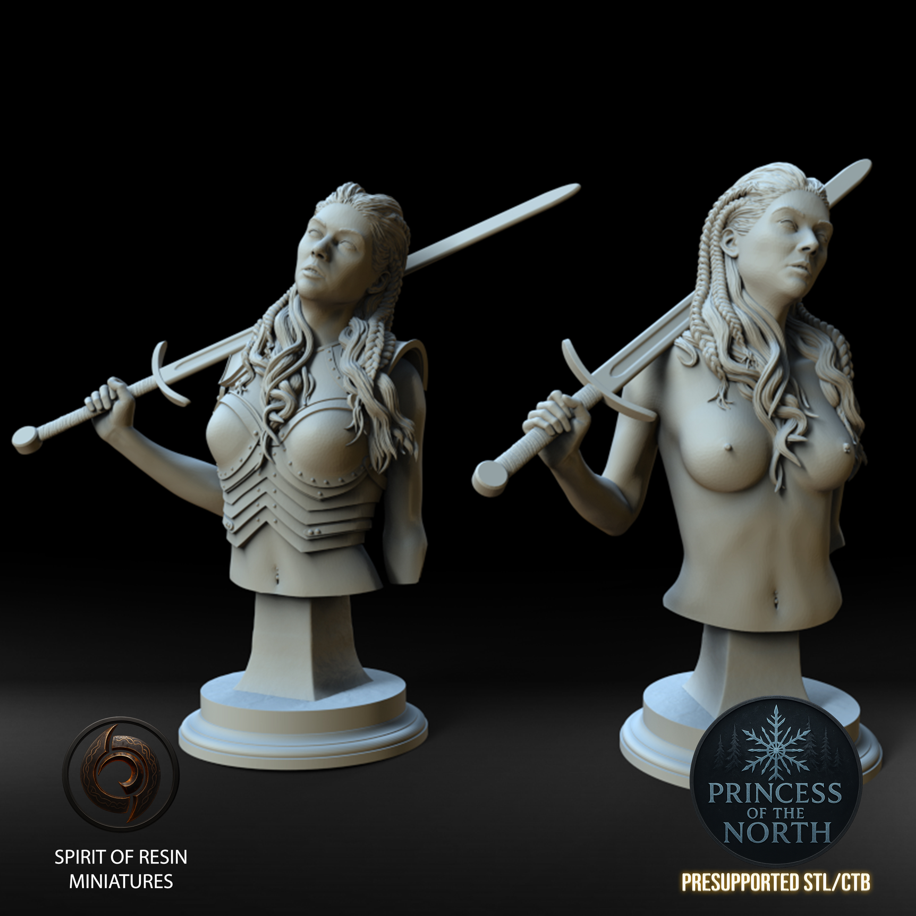Eirlys, Pricess of the North, Bust