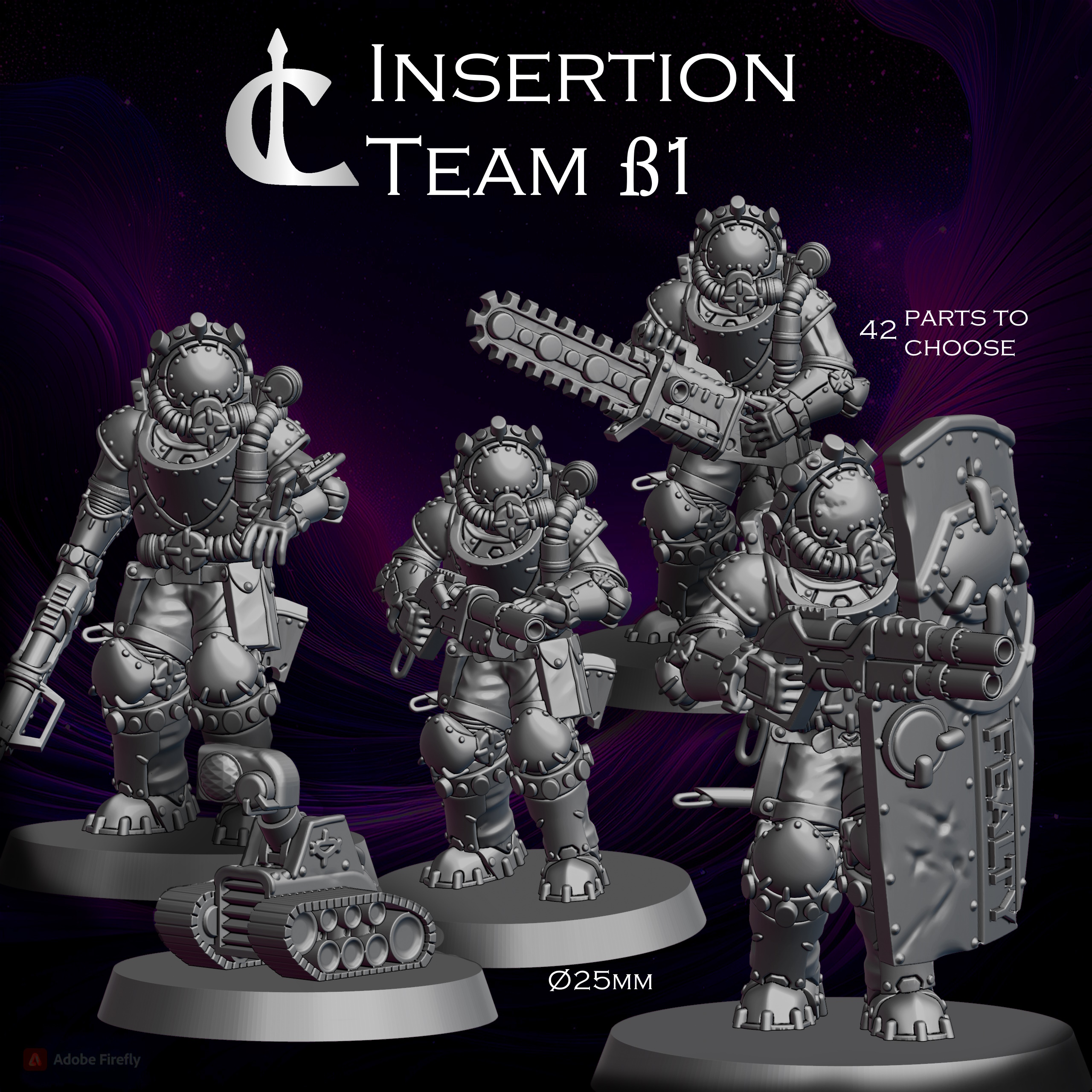 Insertion Team ß1 - Presupported