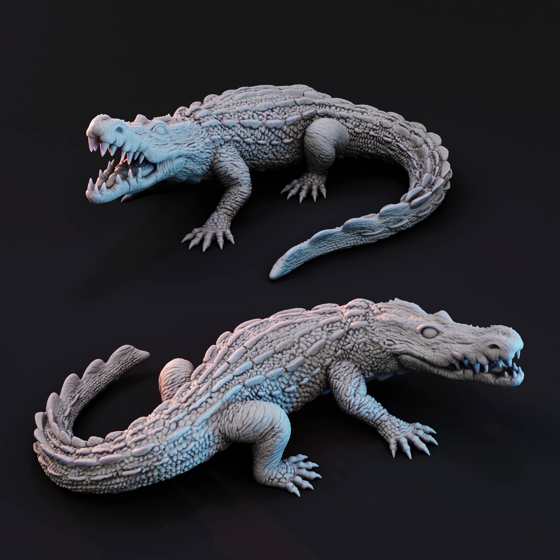 Alligator / Crocodile Twin Pack.
