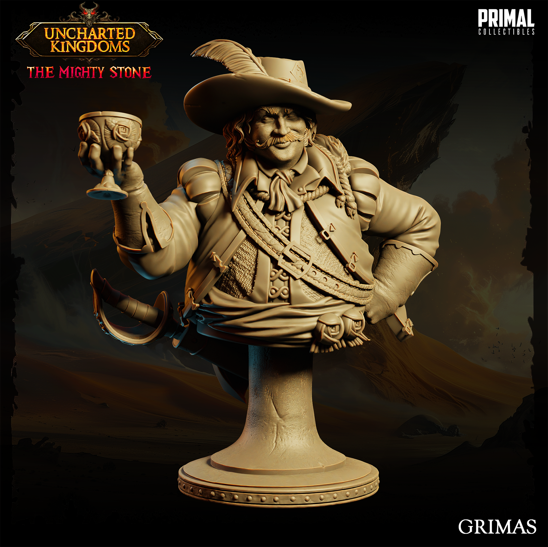 Moneylender - Grimas- Bust - October 2024 - Uncharted Kingdoms