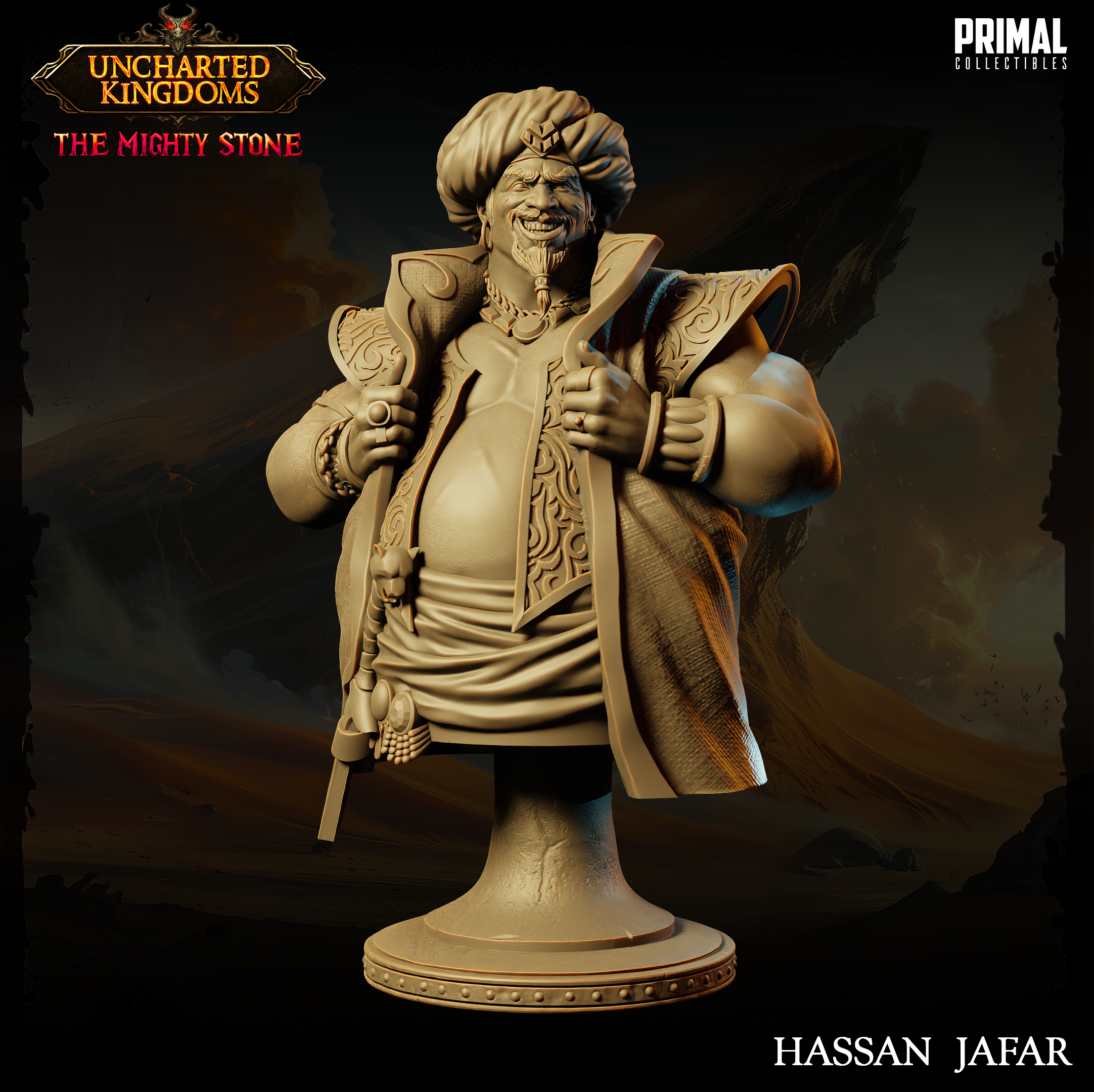 Crime Lord - Hassan Jafar - Bust - October 2024 - Uncharted Kingdoms