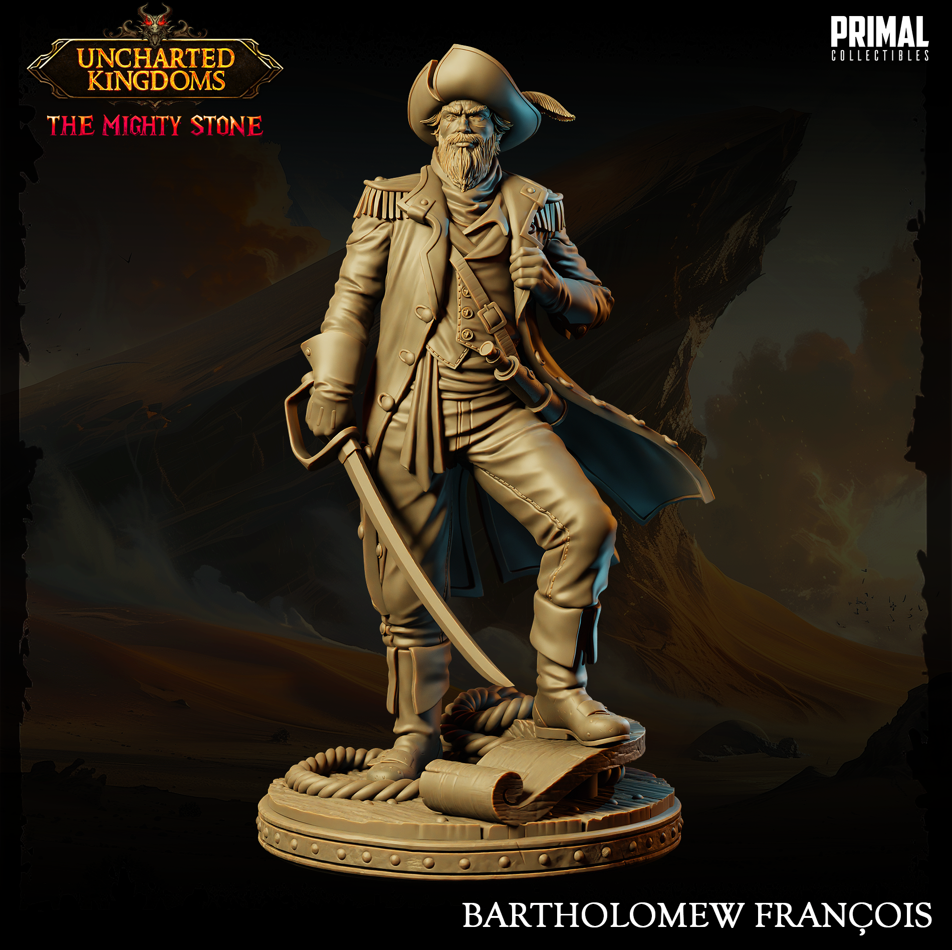 Captain - Bartholomew Francois - October 2024 - Uncharted Kingdoms