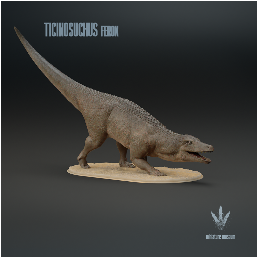 Ticinosuchus ferox : Hunting