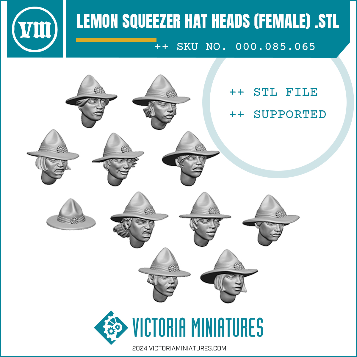 Lemon Squeezer Hat Heads Female